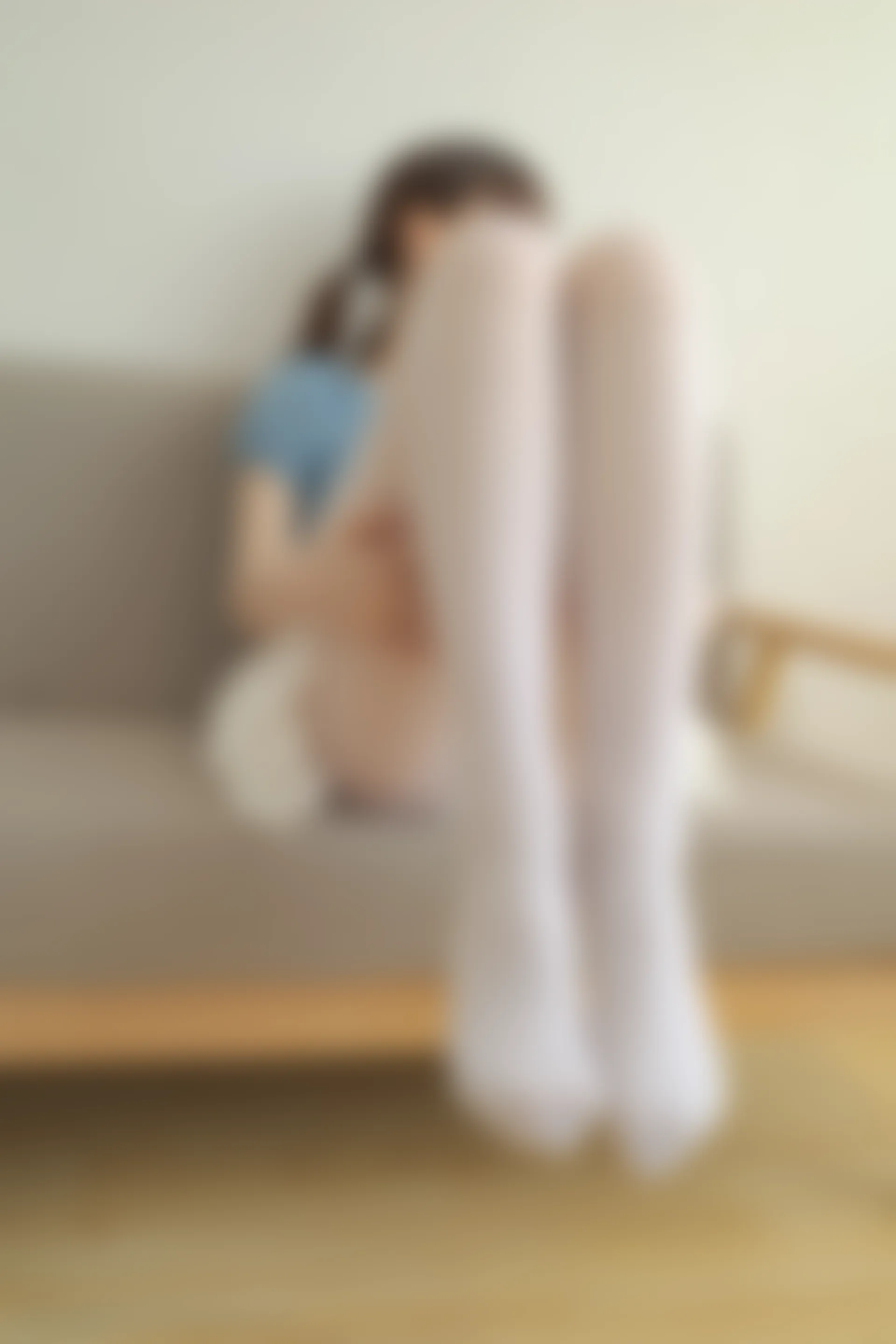 轻兰映画 Blue and White 白丝美腿双马尾[129P-698.7M]Blue and White, 可爱, 白丝, 美腿, 美足, 轻兰映画