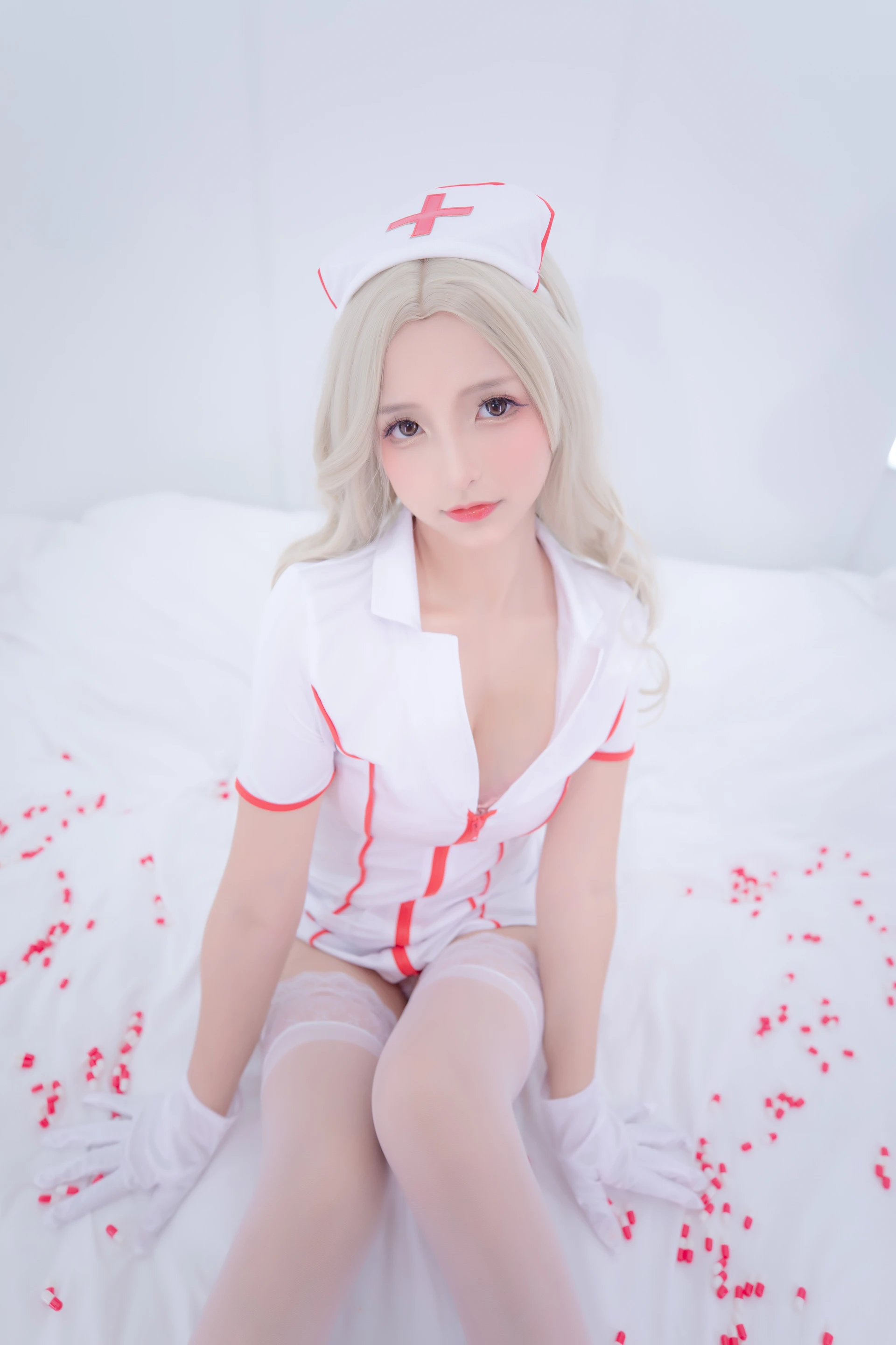 神楽坂真冬 第三季 序号27：白丝护士《心身バランス》 [150P2V-490MB]内衣, 双马尾, 护士, 白丝, 神楽坂真冬, 美腿, 美足, 高跟鞋