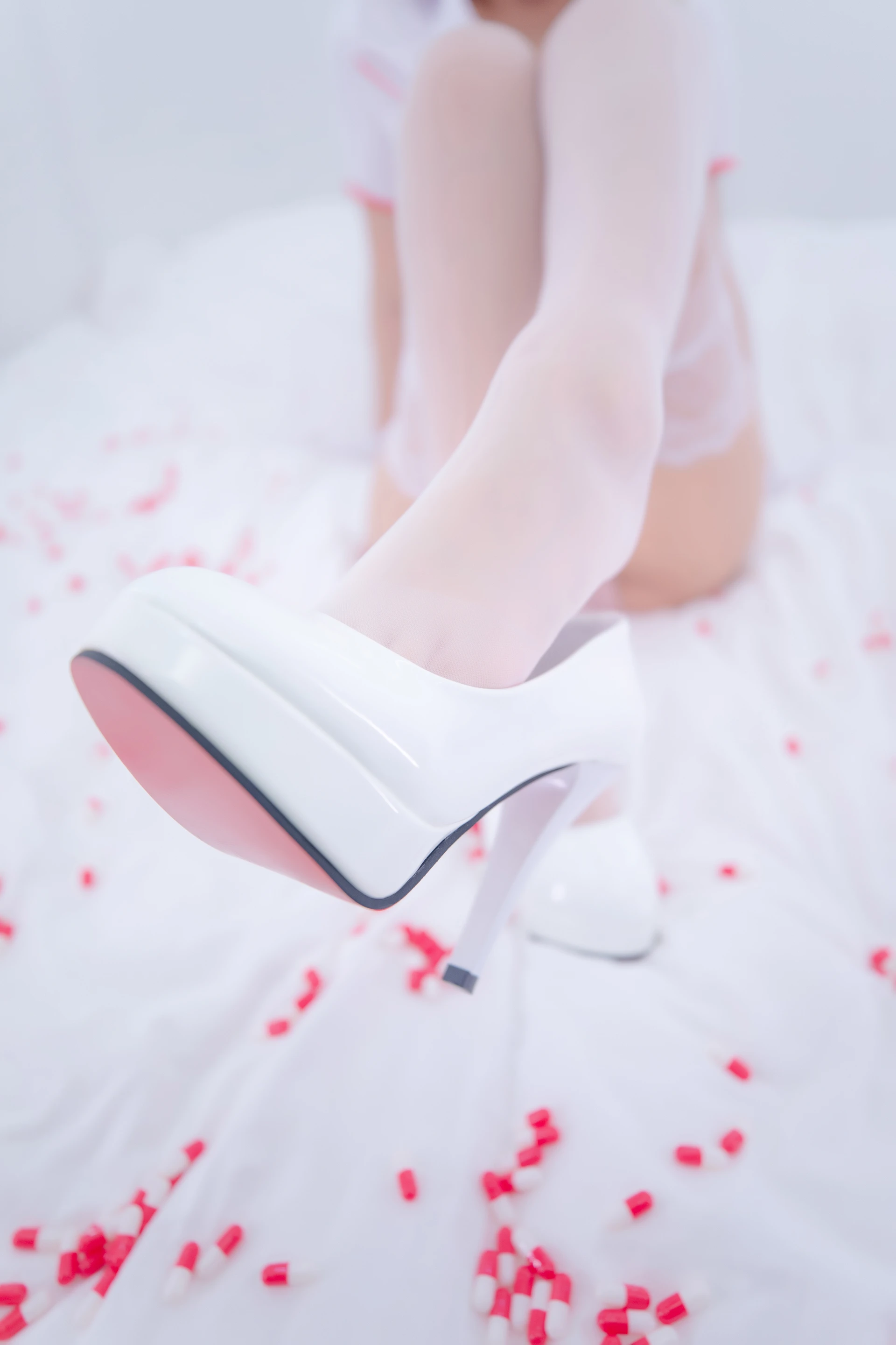 神楽坂真冬 第三季 序号27：白丝护士《心身バランス》 [150P2V-490MB]内衣, 双马尾, 护士, 白丝, 神楽坂真冬, 美腿, 美足, 高跟鞋