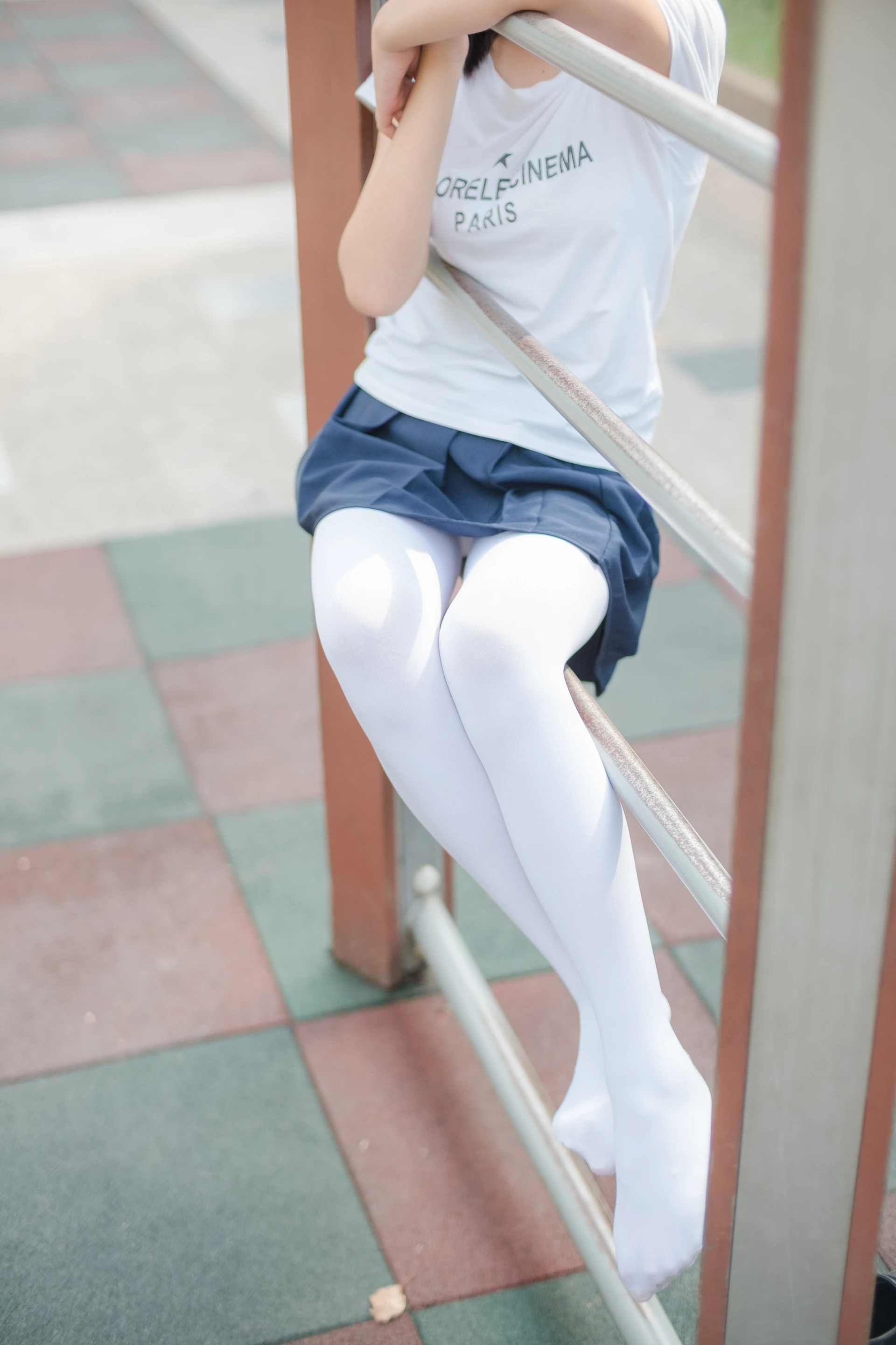 森萝财团 BETA-001 [91P-153M]校服, 白丝, 美腿