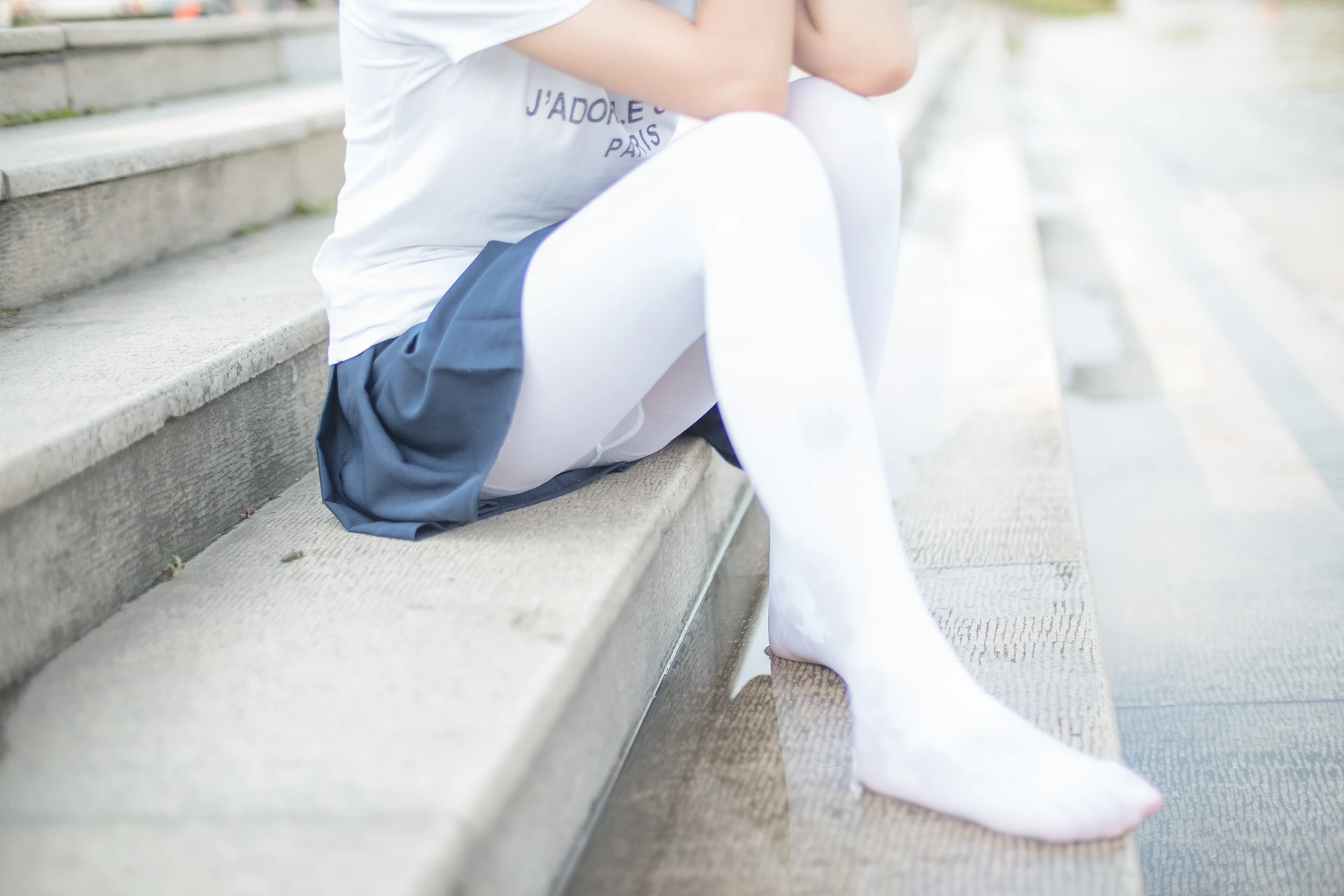 森萝财团 BETA-001 [91P-153M]校服, 白丝, 美腿