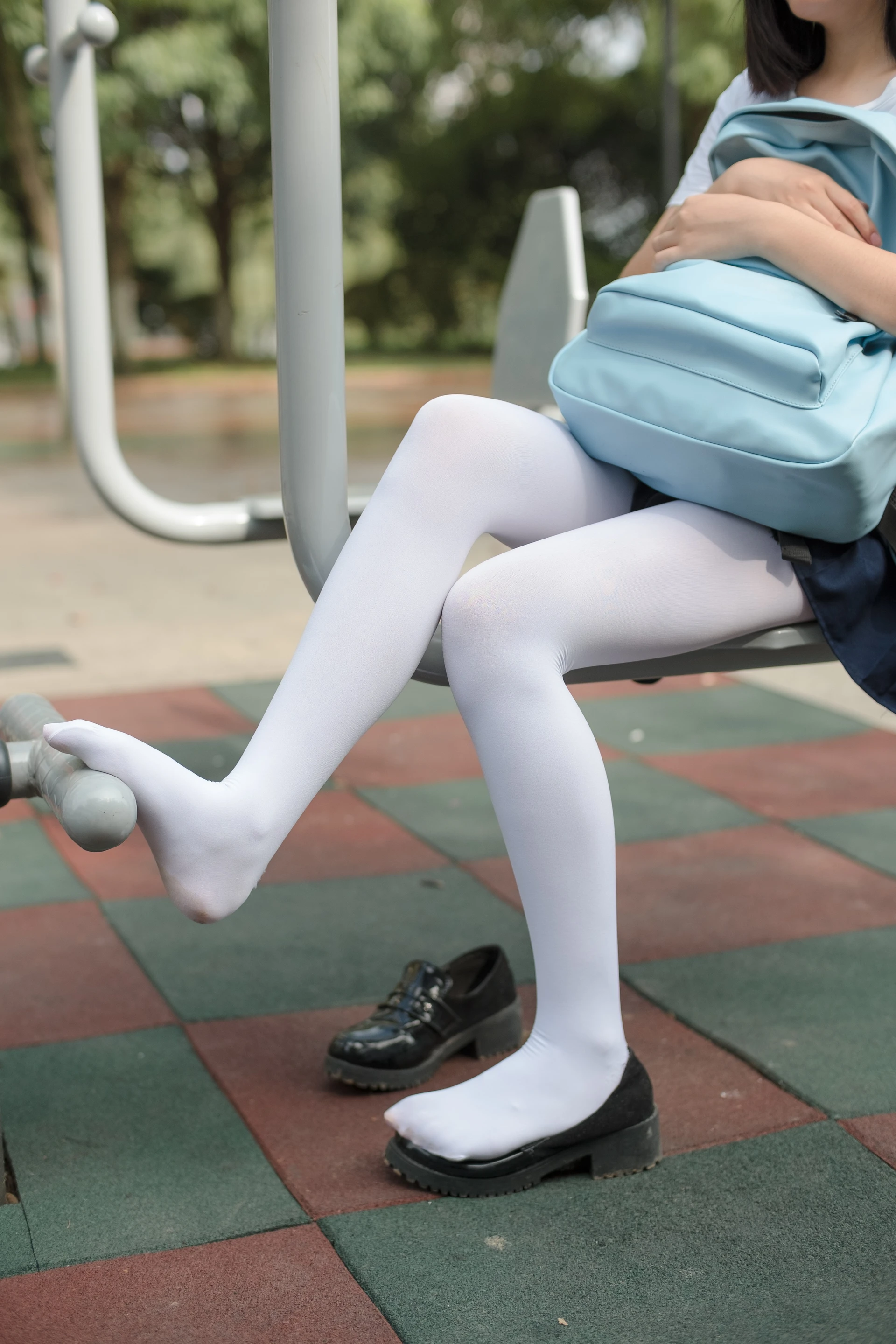森萝财团 BETA-001 [91P-153M]校服, 白丝, 美腿