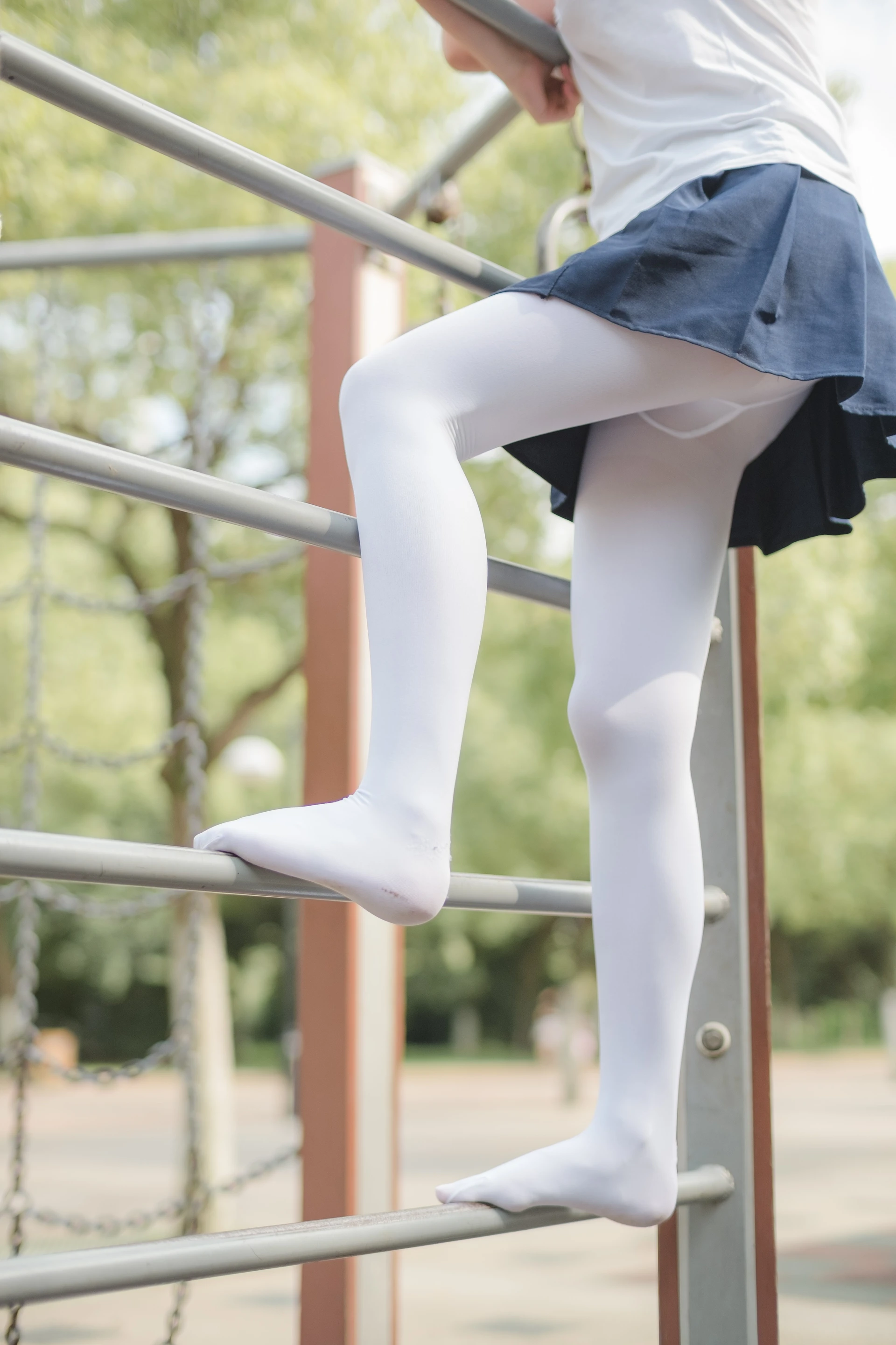 森萝财团 BETA-001 [91P-153M]校服, 白丝, 美腿