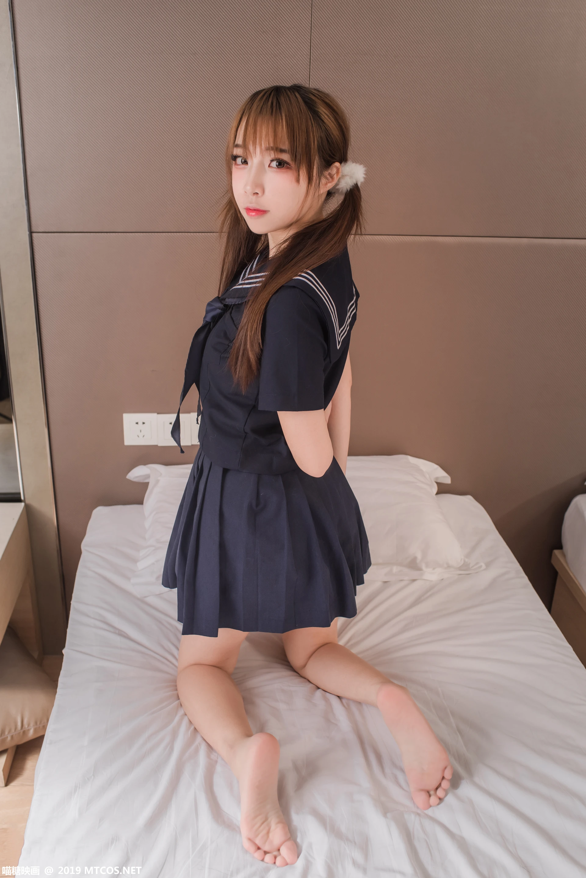 喵糖映画 VOL.042 校服JK [41P-317M]可爱, 喵糖映画, 白丝, 美腿, 美足