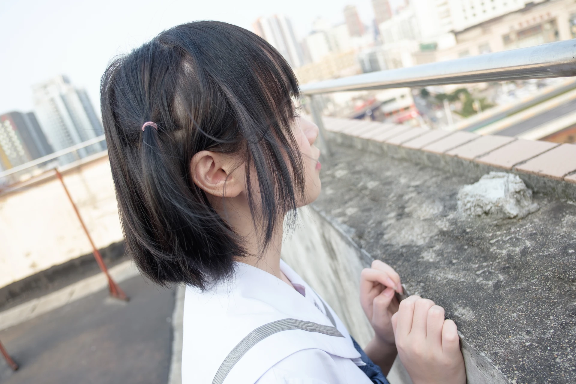 森萝财团 SSR-001 [74P-490M]Aika, 校服, 森萝财团, 白丝