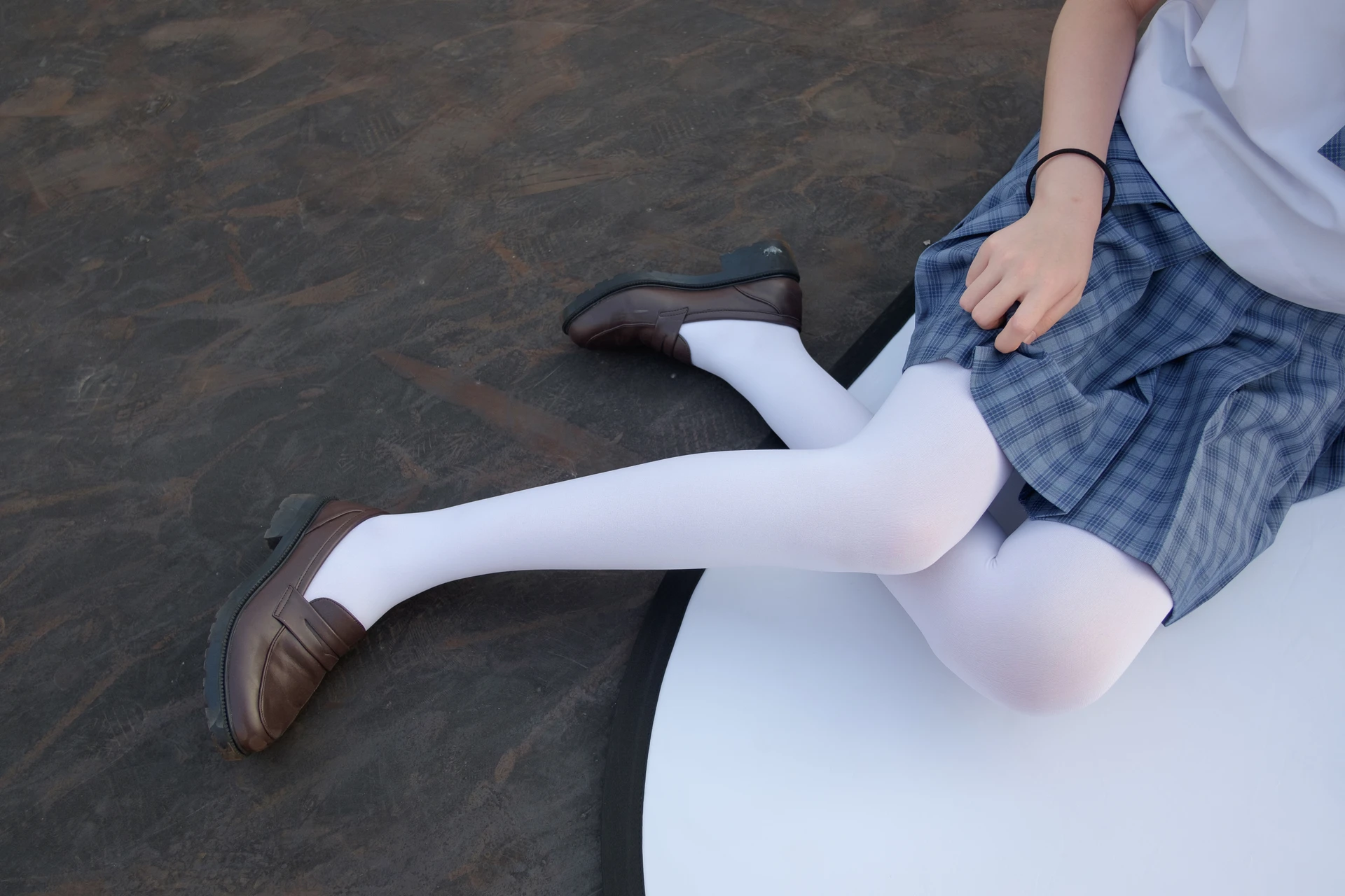 森萝财团 SSR-001 [74P-490M]Aika, 校服, 森萝财团, 白丝