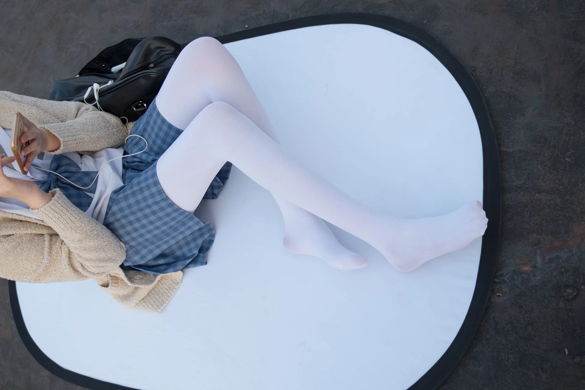 森萝财团 SSR-001 [74P-490M]Aika, 校服, 森萝财团, 白丝