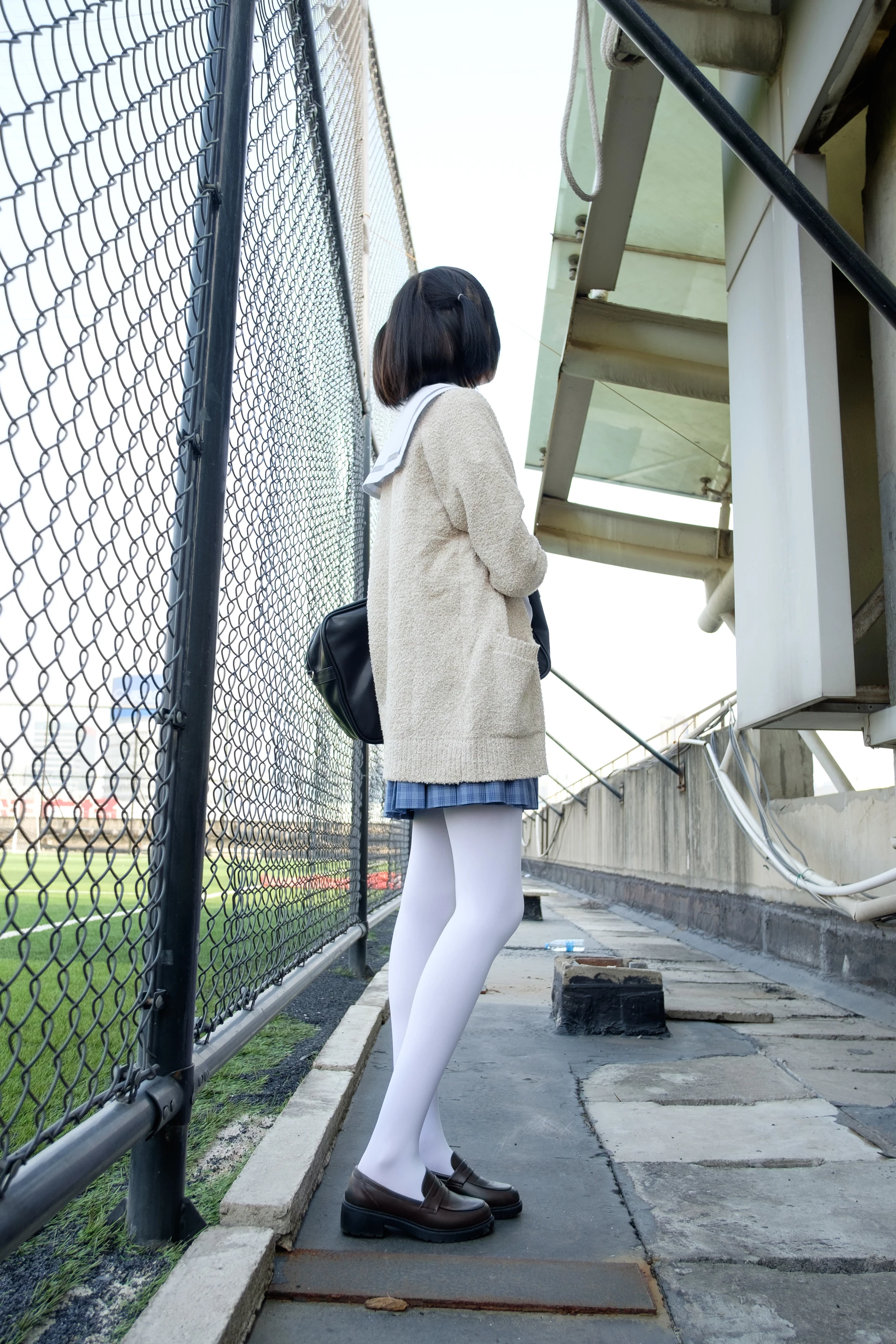 森萝财团 SSR-001 [74P-490M]Aika, 校服, 森萝财团, 白丝