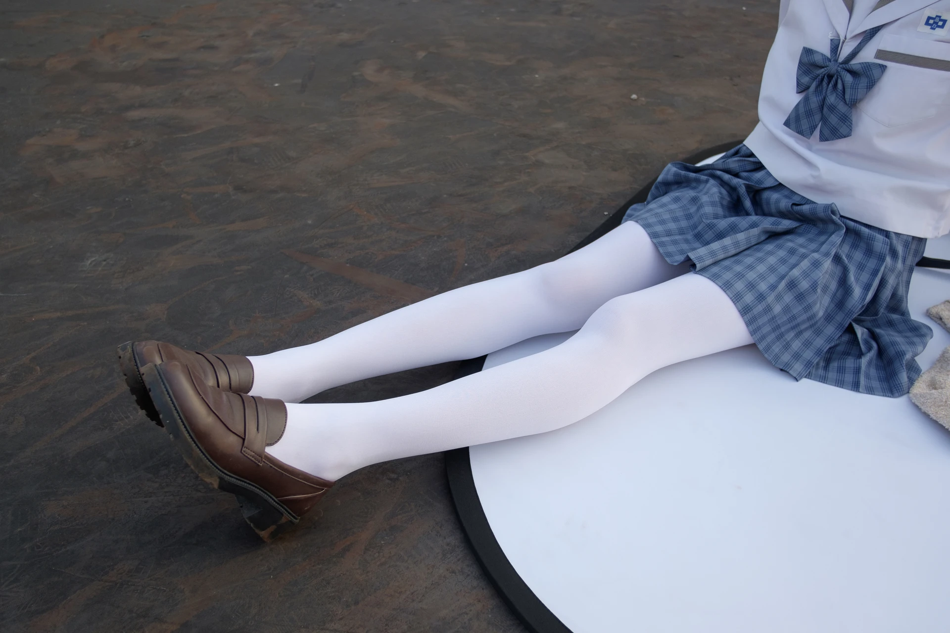 森萝财团 SSR-001 [74P-490M]Aika, 校服, 森萝财团, 白丝