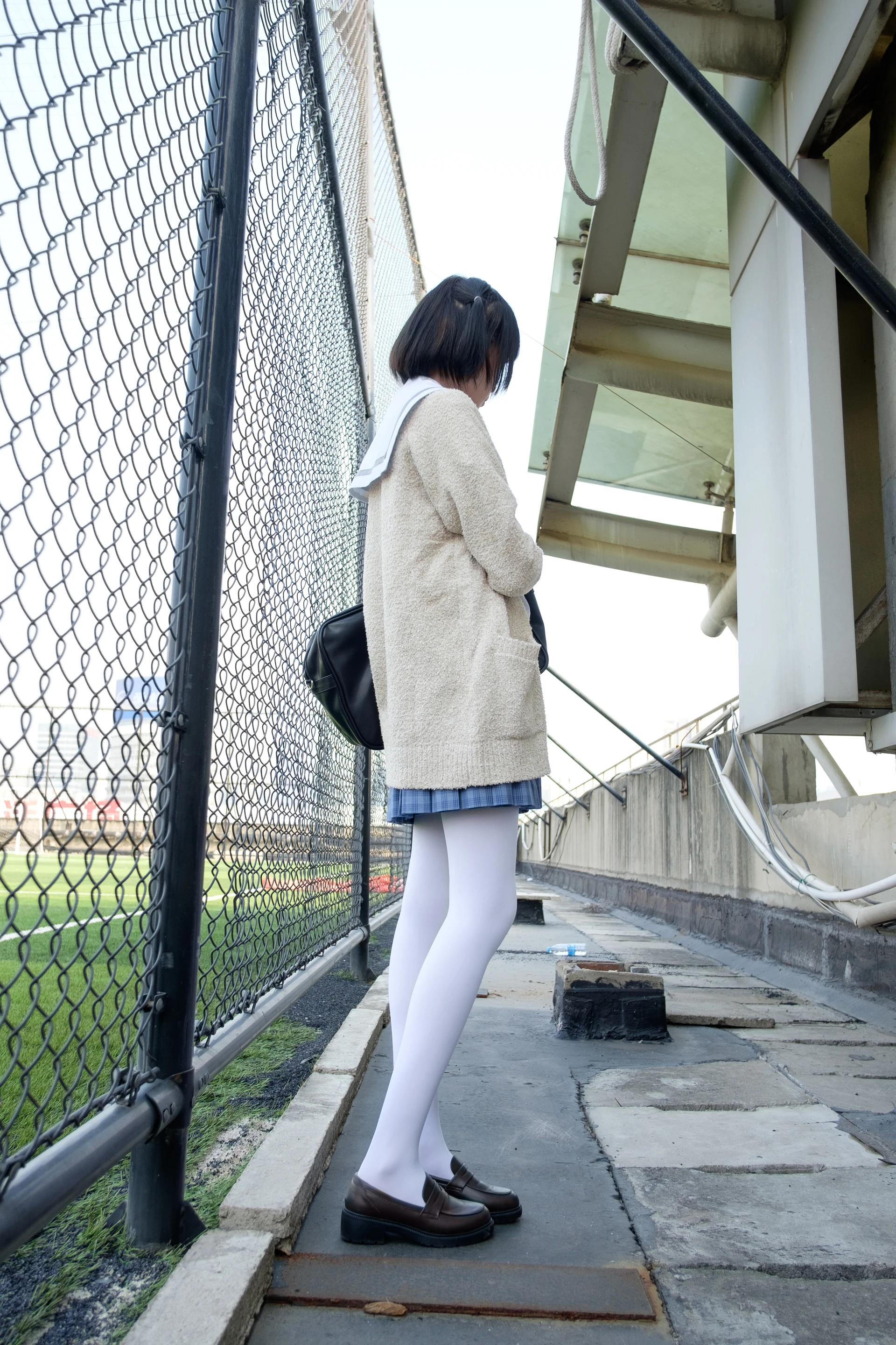 森萝财团 SSR-001 [74P-490M]Aika, 校服, 森萝财团, 白丝