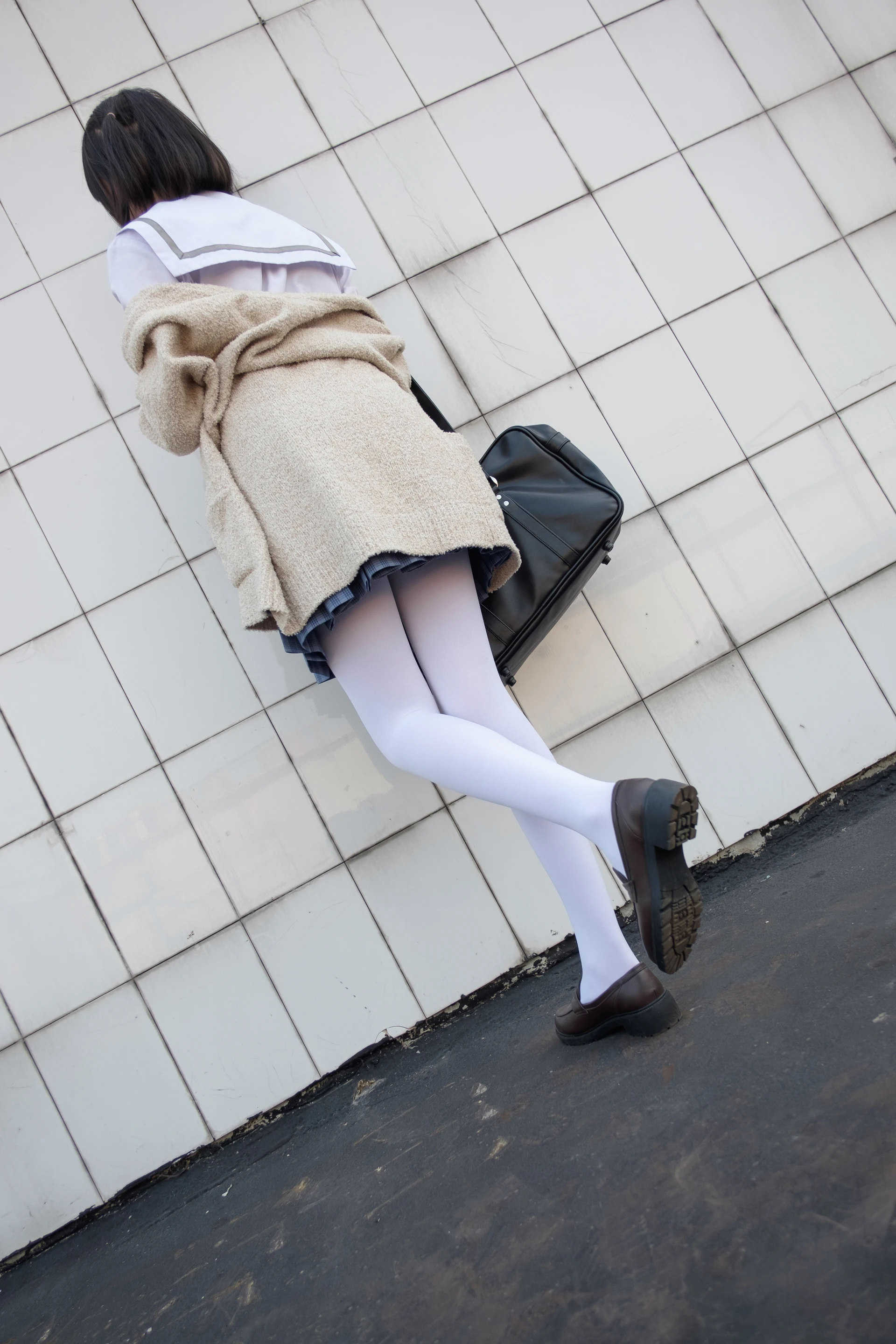 森萝财团 SSR-001 [74P-490M]Aika, 校服, 森萝财团, 白丝