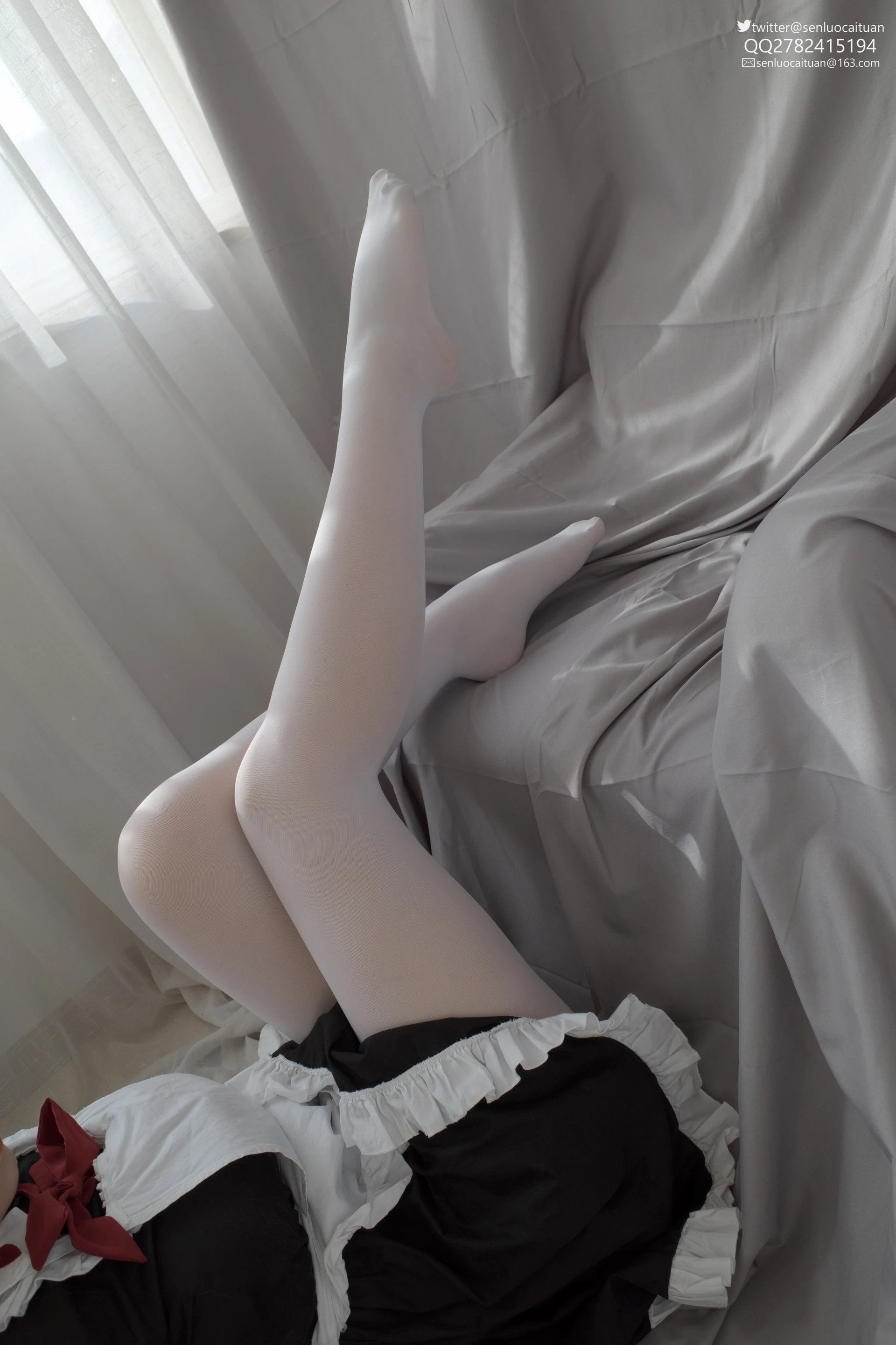 JKFUN GG-02 [101P1V-2.09G]GG, JKFUN, 可爱, 女仆装, 森萝财团, 白丝, 美腿