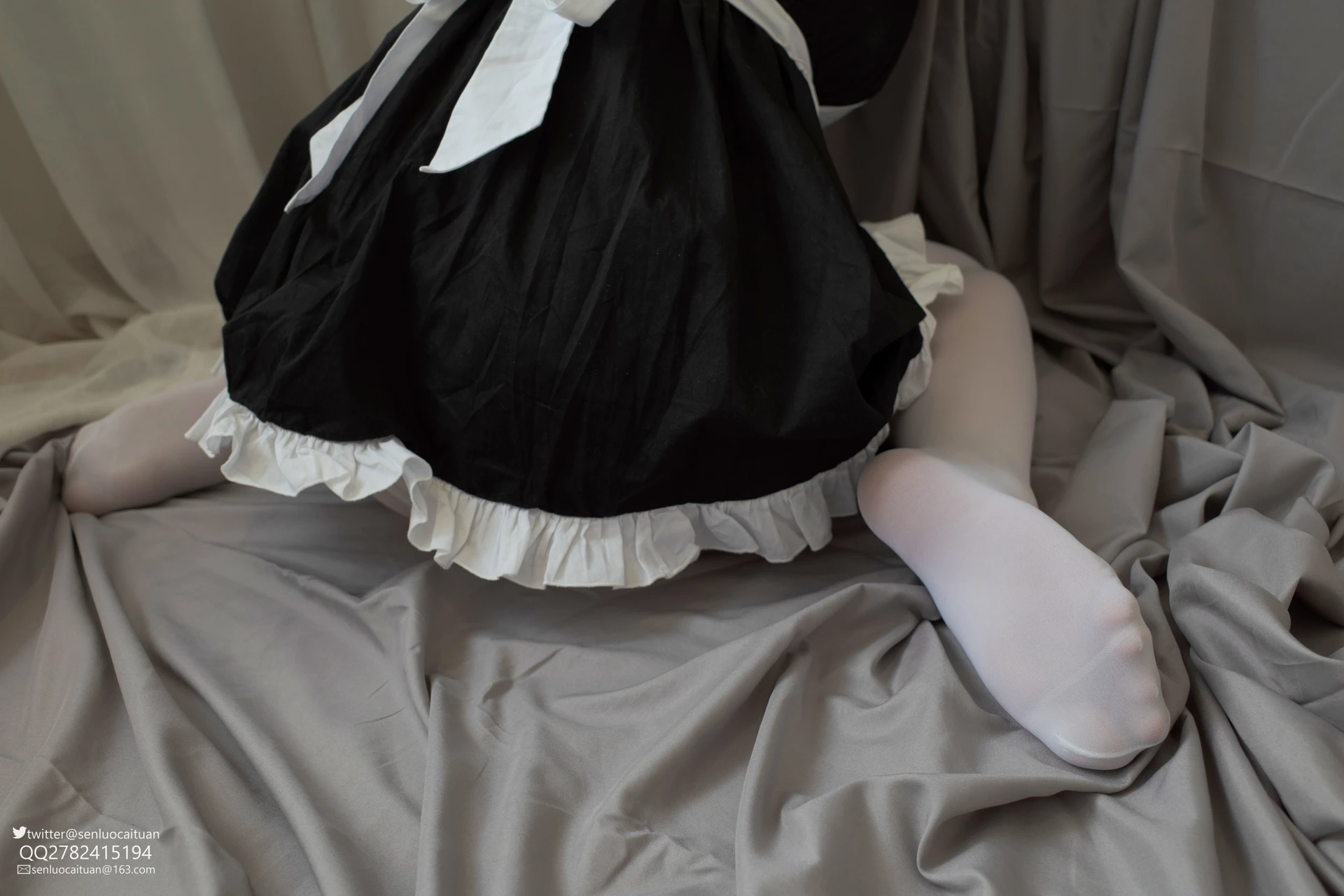 JKFUN GG-02 [101P1V-2.09G]GG, JKFUN, 可爱, 女仆装, 森萝财团, 白丝, 美腿