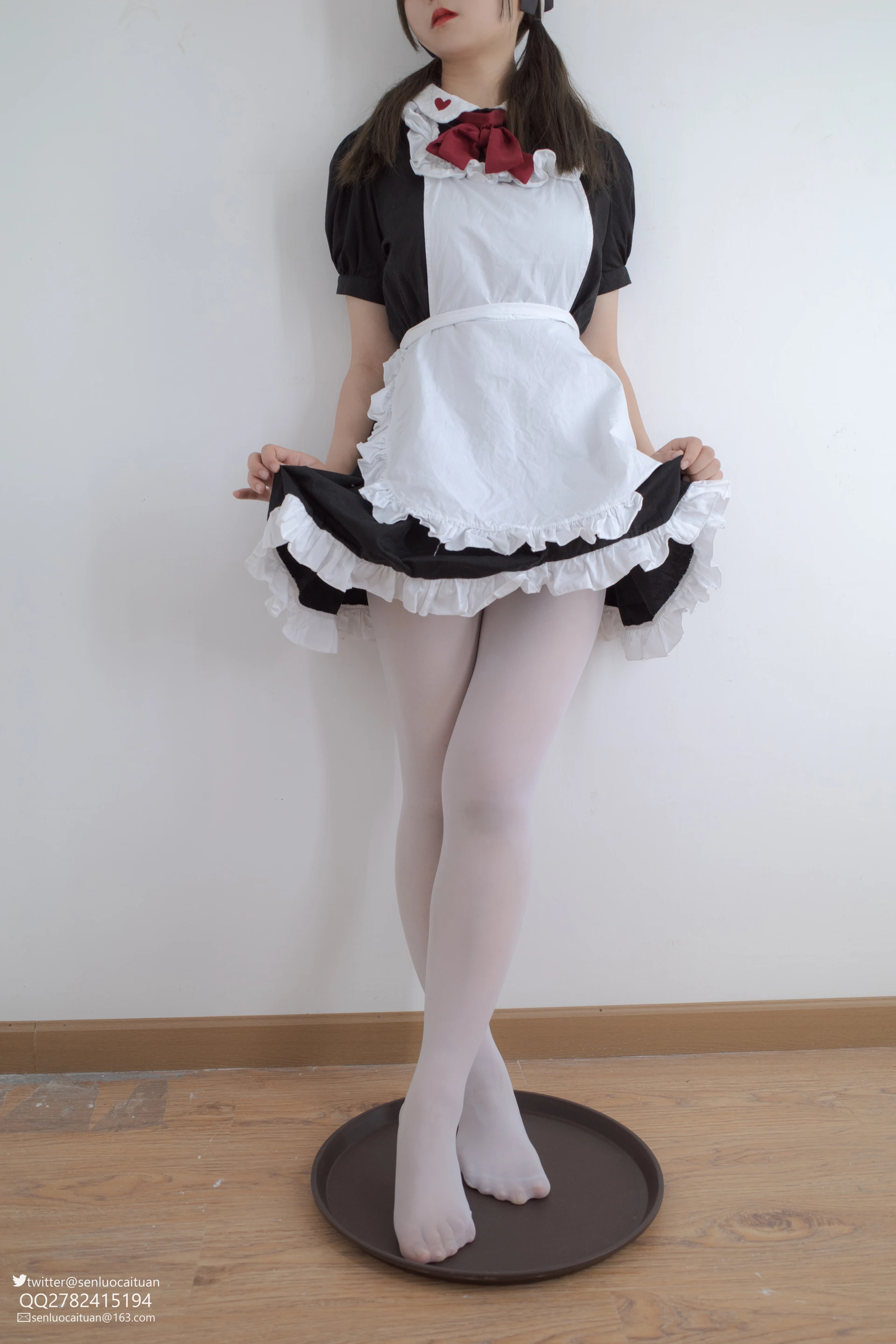 JKFUN GG-02 [101P1V-2.09G]GG, JKFUN, 可爱, 女仆装, 森萝财团, 白丝, 美腿