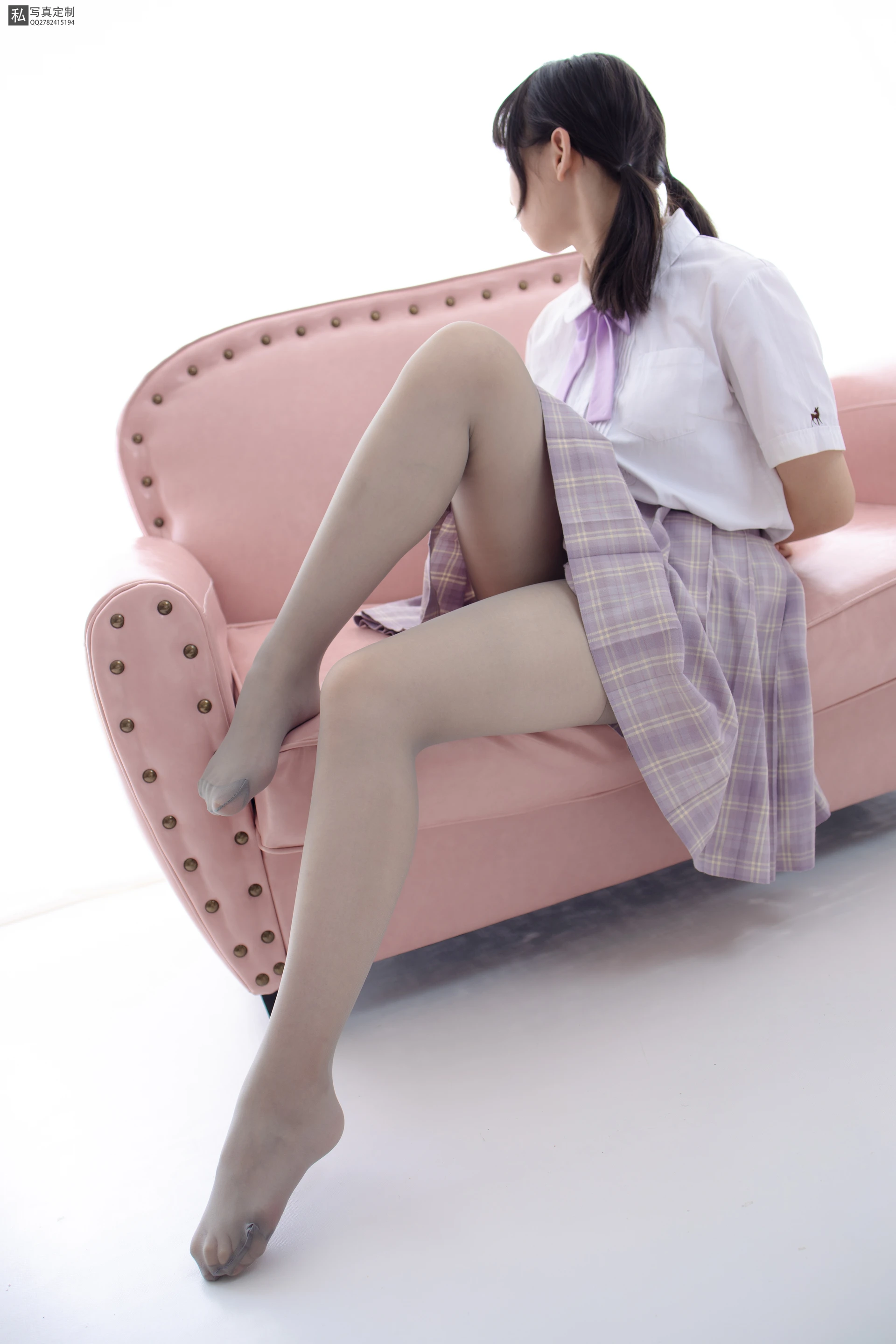 JKFUN-021 [45P1V-1.3G]JKFUN, 学生装, 森萝财团, 白丝, 美腿, 美足