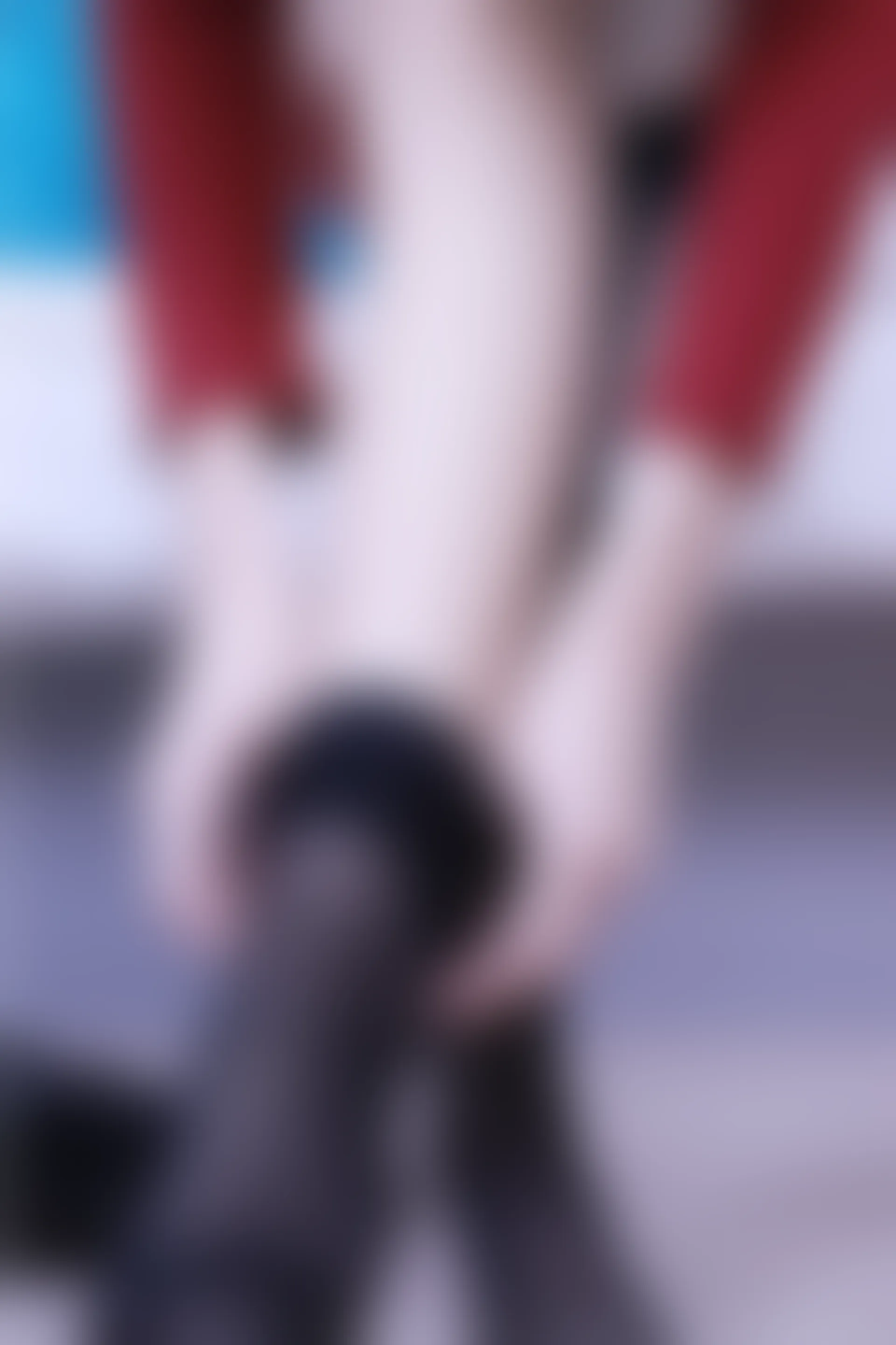 初夏女神 NO.017 依依~M码酒红连衣裙搭黑色长靴[140P-1V-6.76G]