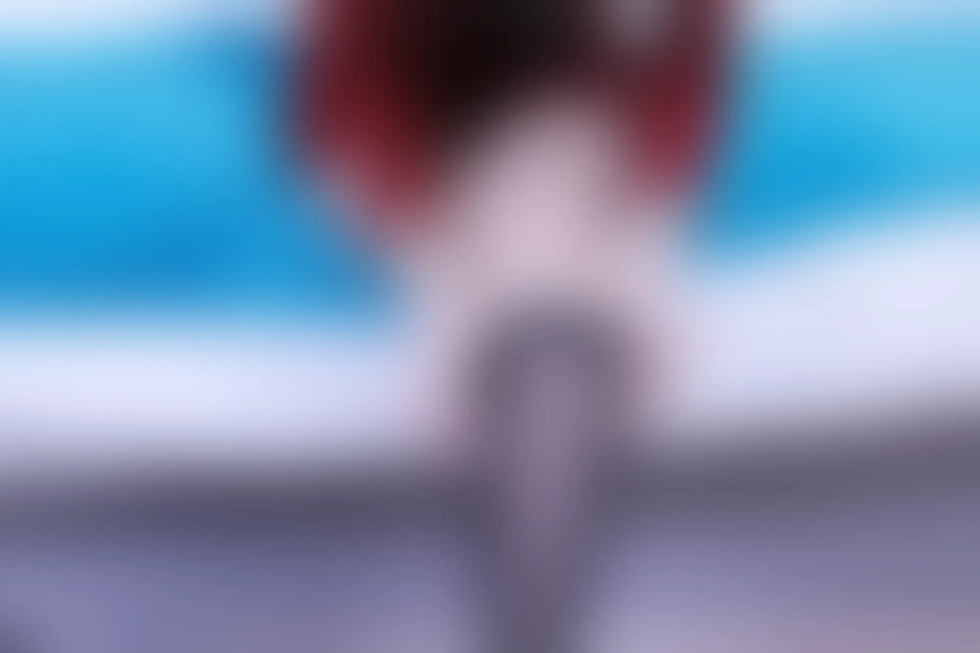 初夏女神 NO.017 依依~M码酒红连衣裙搭黑色长靴[140P-1V-6.76G]