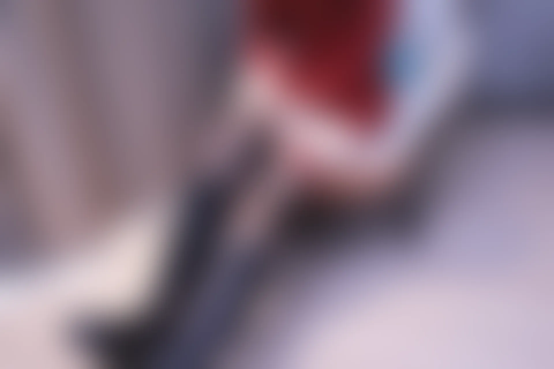 初夏女神 NO.017 依依~M码酒红连衣裙搭黑色长靴[140P-1V-6.76G]