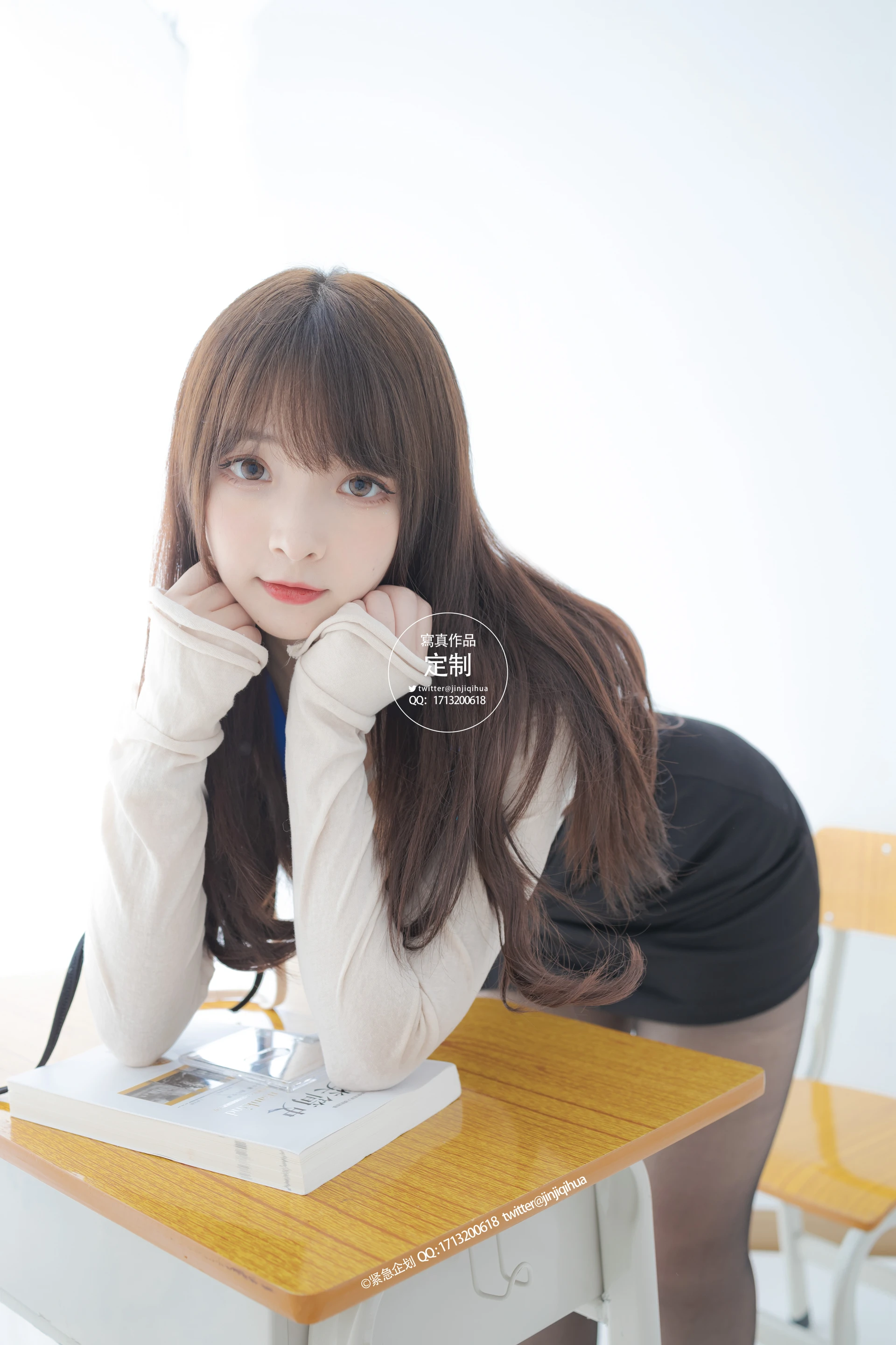 紧急企划 C-001 [66P-539M] 古川kaguraOL, 制服, 古川kagura, 紧急企划, 美腿, 美足, 黑丝