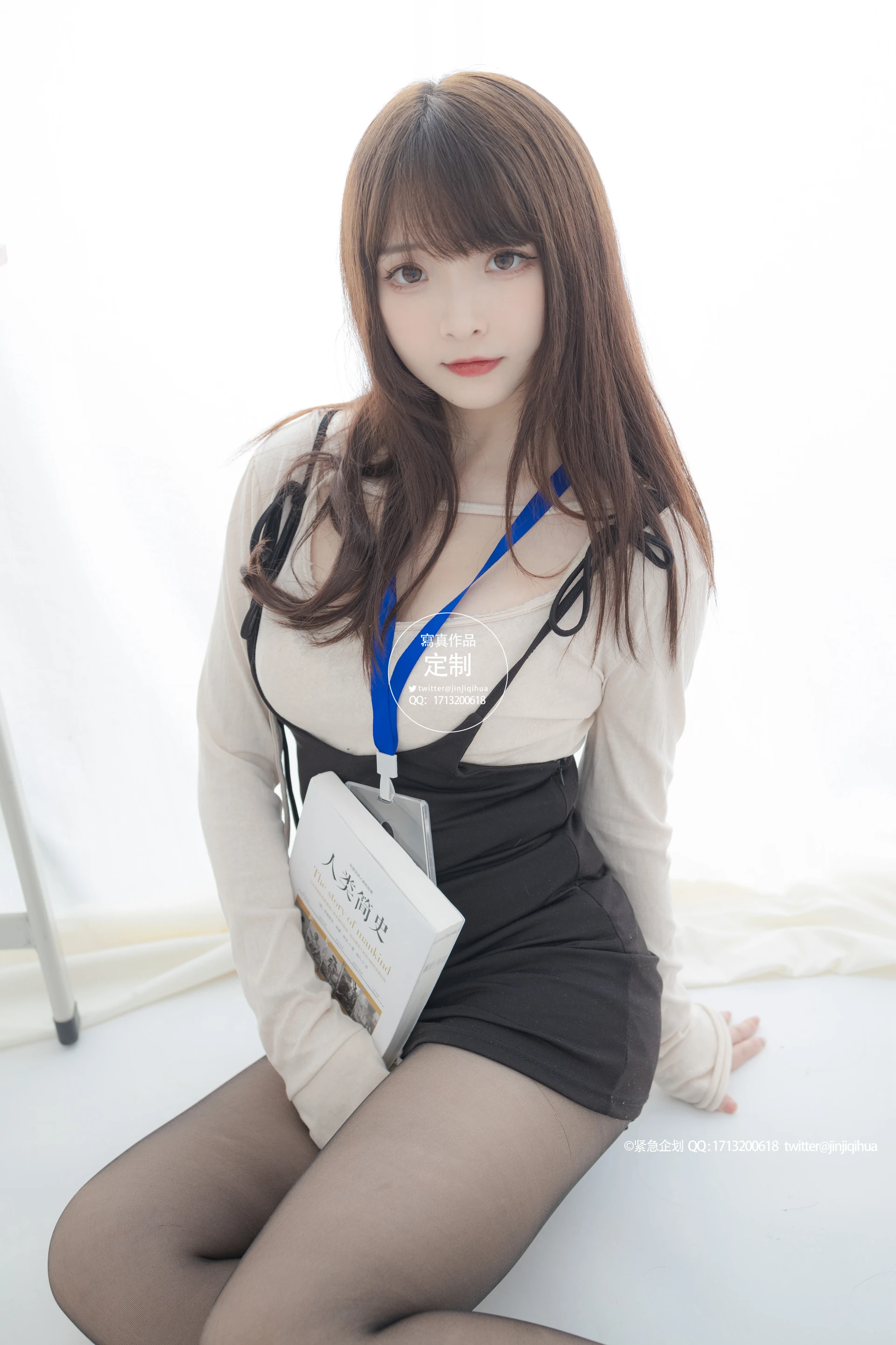 紧急企划 C-001 [66P-539M] 古川kaguraOL, 制服, 古川kagura, 紧急企划, 美腿, 美足, 黑丝