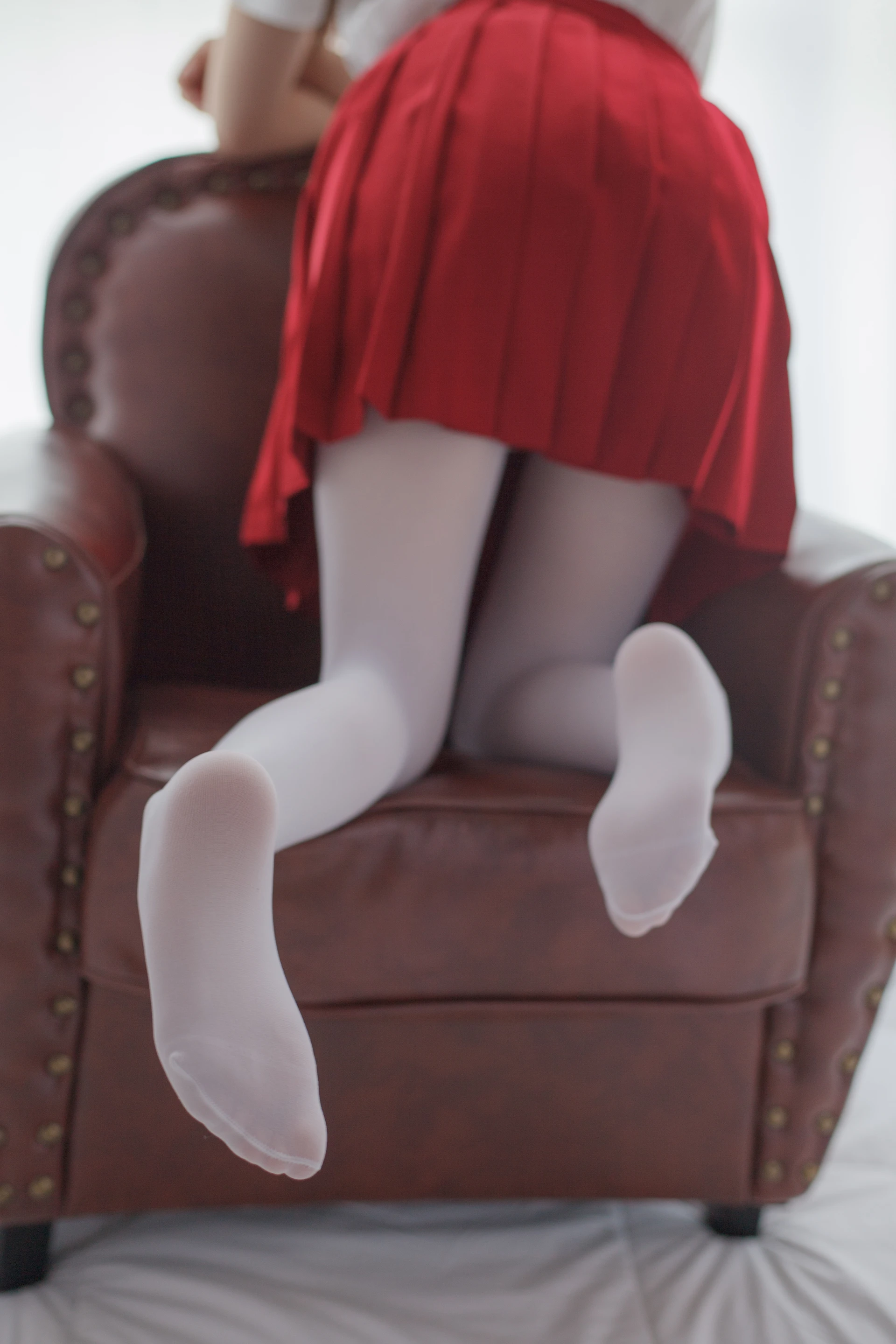 少女秩序 VOL.04 艳丽的小红裙 JK 白丝[52P-417.5M]JK, JK制服, 少女秩序, 白丝, 美腿, 美足
