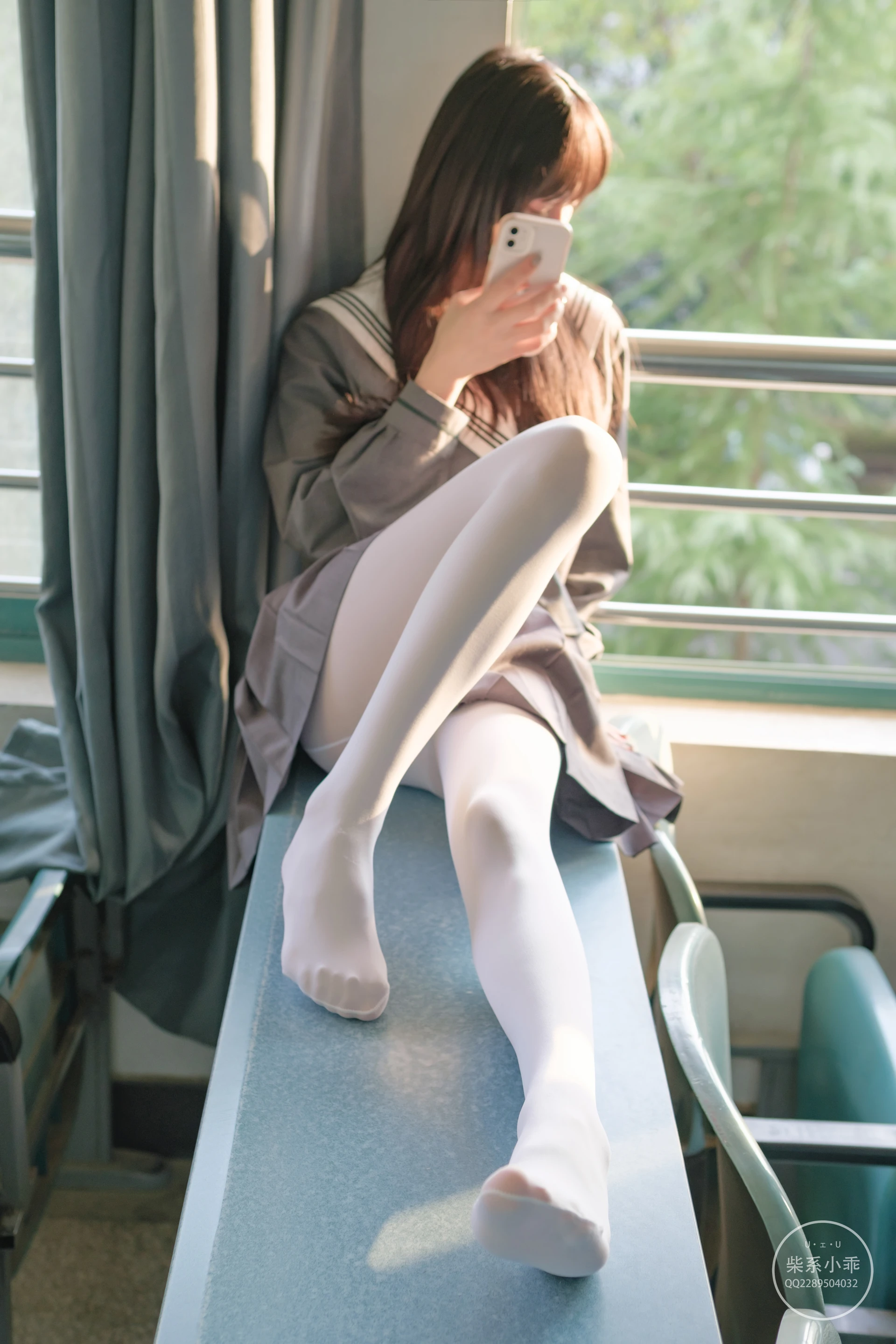 稚乖画册 赤西夜夜《教室》白丝JK制服 [63P1V-595MB]JK制服, 白丝, 稚乖画册, 美腿, 美足, 赤西夜夜