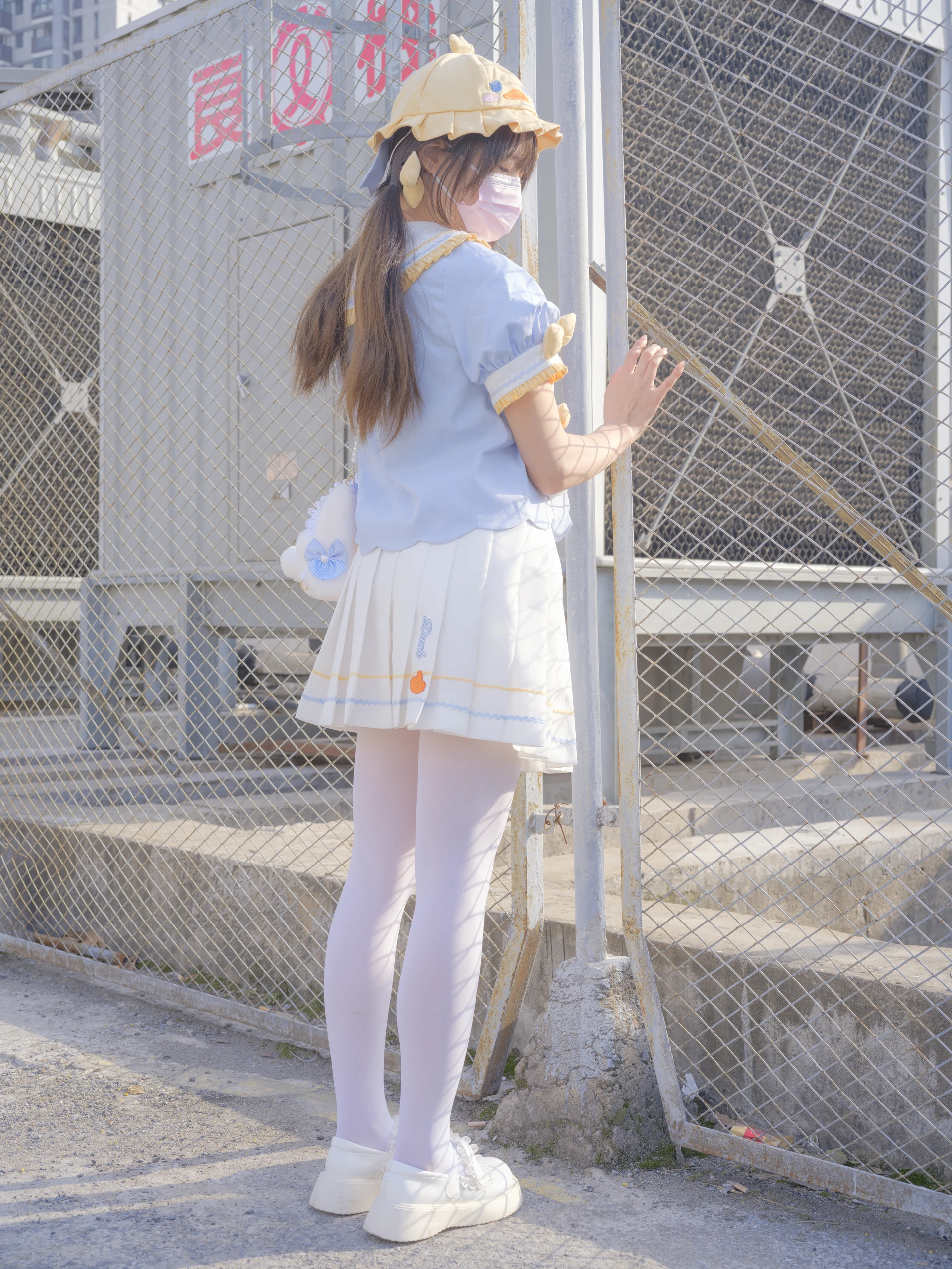 森萝财团 春雪-07E 4K 双马尾白丝可爱JK制服 [115P1V-6.64GB