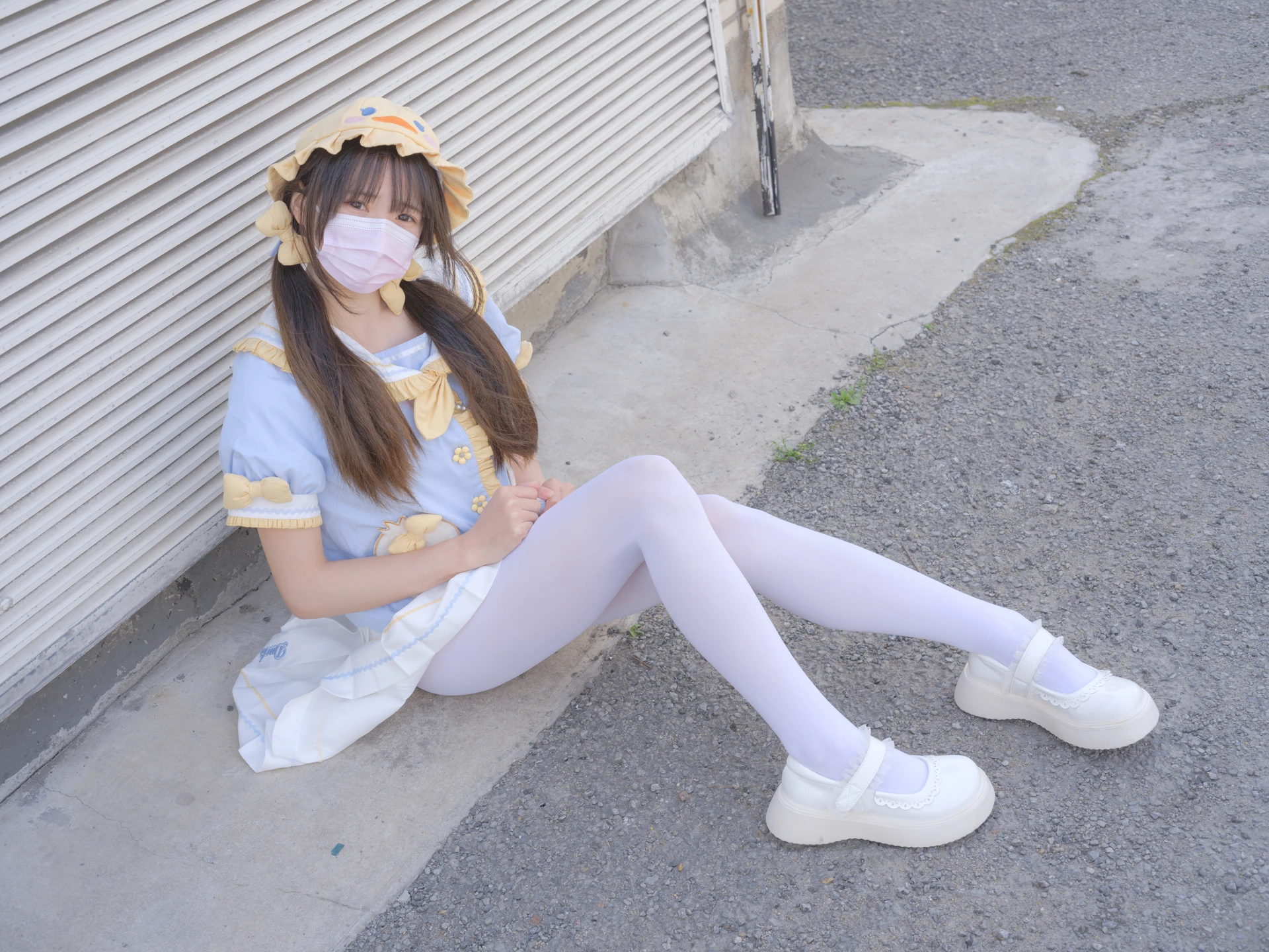 森萝财团 春雪-07E 4K 双马尾白丝可爱JK制服 [115P1V-6.64GB