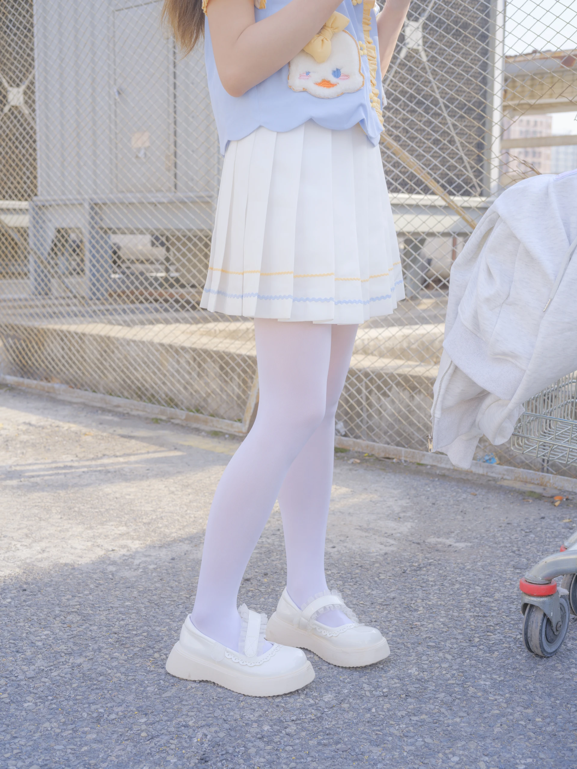 森萝财团 春雪-07E 4K 双马尾白丝可爱JK制服 [115P1V-6.64GB