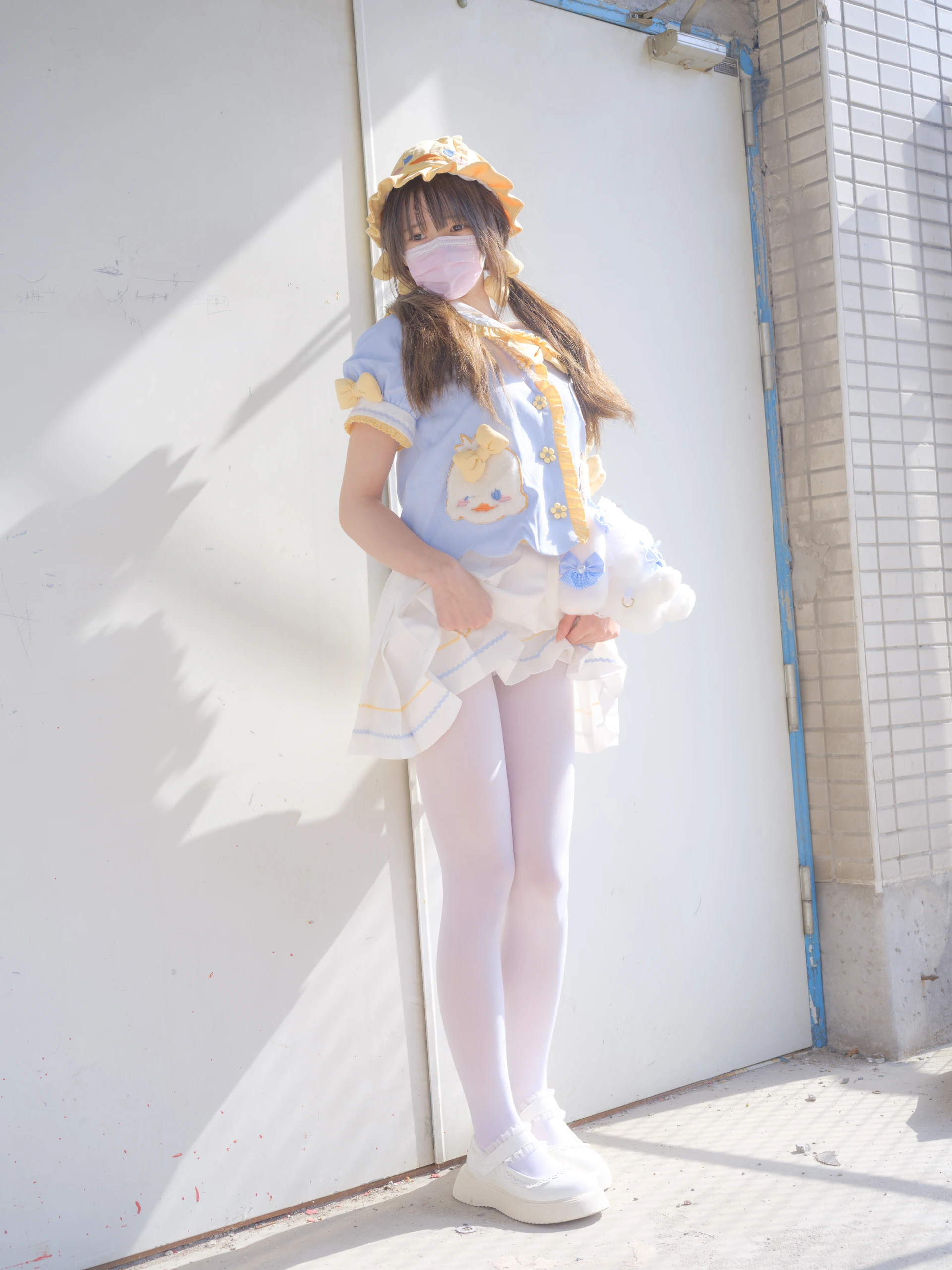 森萝财团 春雪-07E 4K 双马尾白丝可爱JK制服 [115P1V-6.64GB