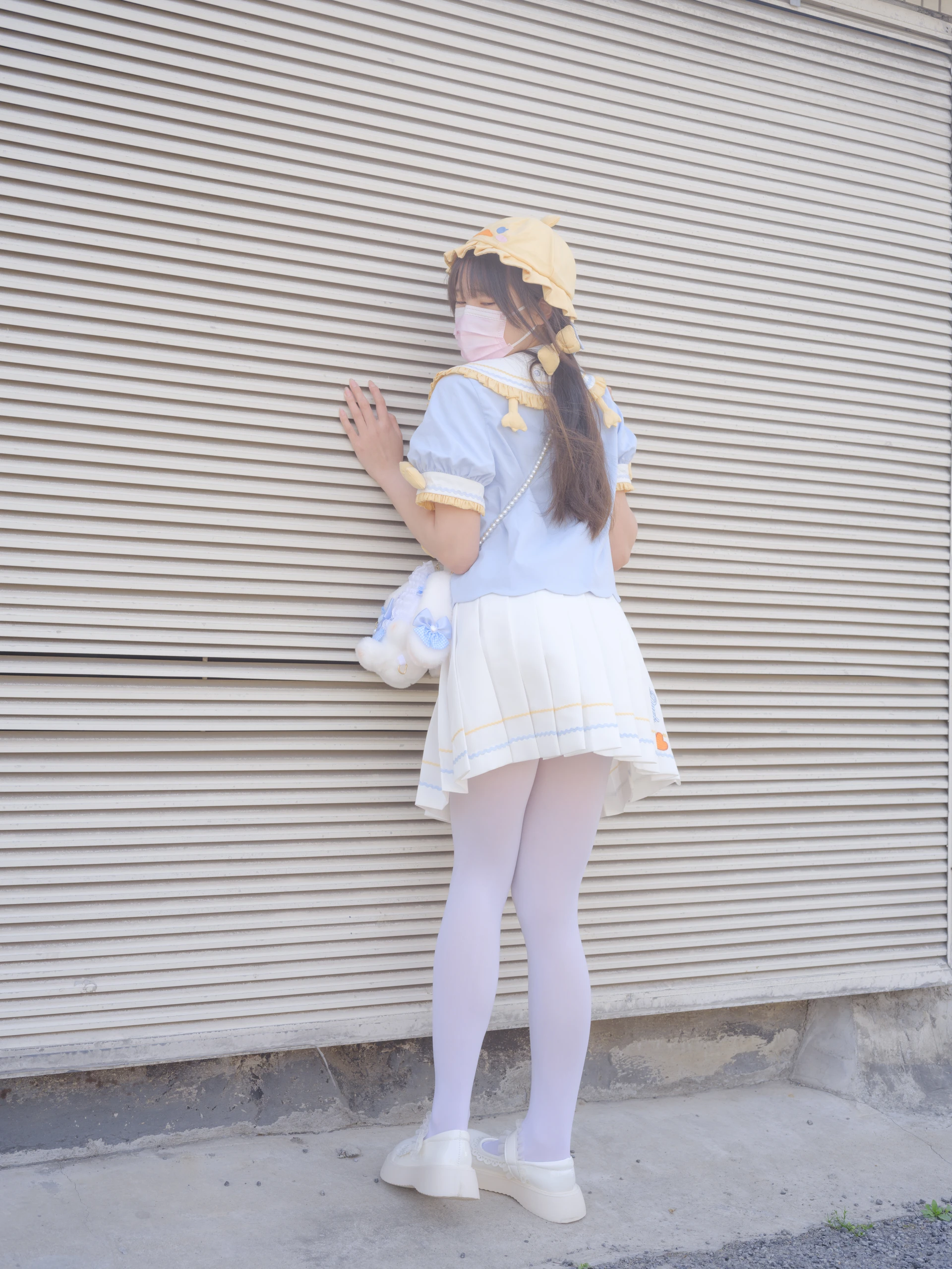 森萝财团 春雪-07E 4K 双马尾白丝可爱JK制服 [115P1V-6.64GB