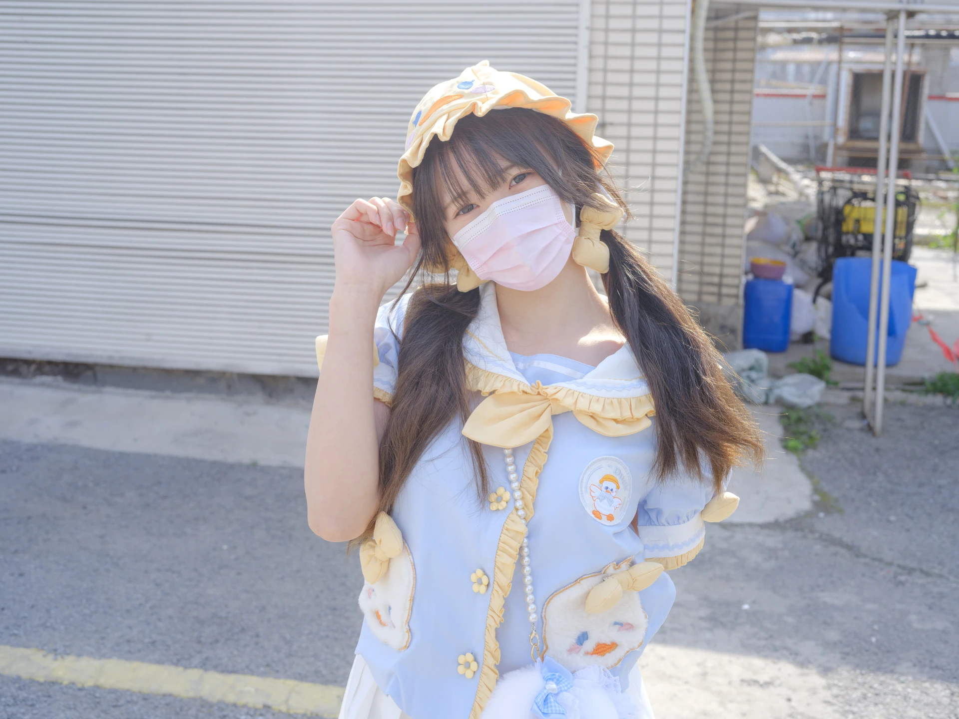 森萝财团 春雪-07E 4K 双马尾白丝可爱JK制服 [115P1V-6.64GB