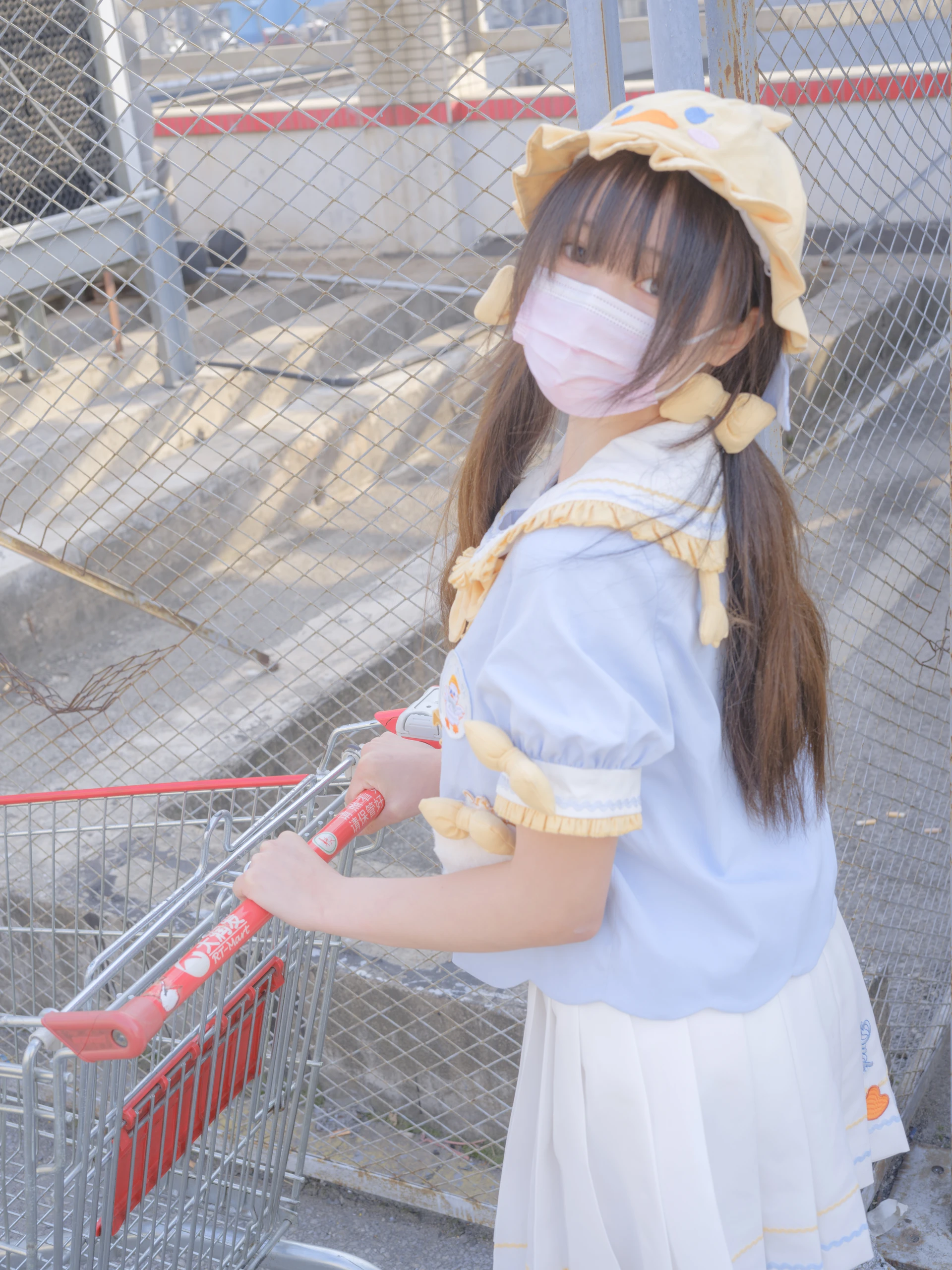 森萝财团 春雪-07E 4K 双马尾白丝可爱JK制服 [115P1V-6.64GB