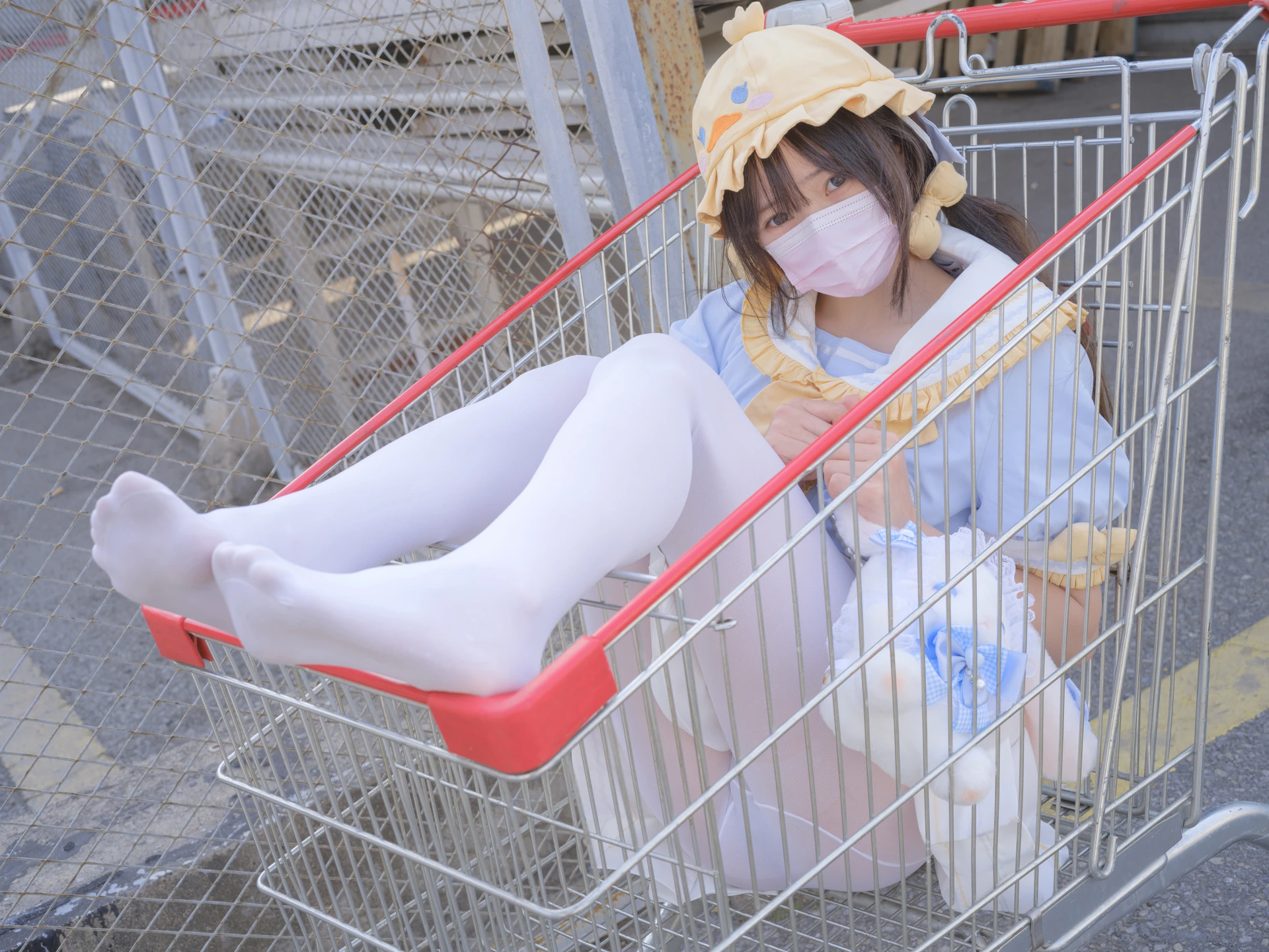森萝财团 春雪-07E 4K 双马尾白丝可爱JK制服 [115P1V-6.64GB