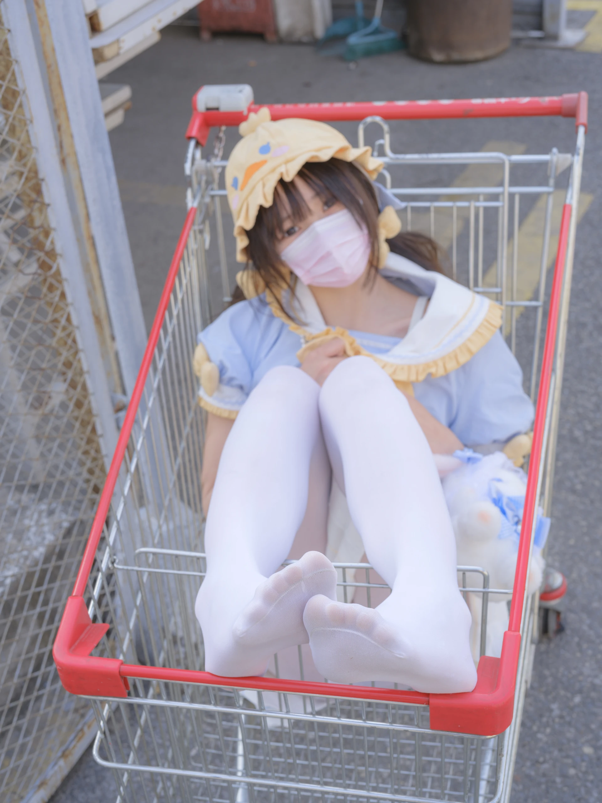 森萝财团 春雪-07E 4K 双马尾白丝可爱JK制服 [115P1V-6.64GB