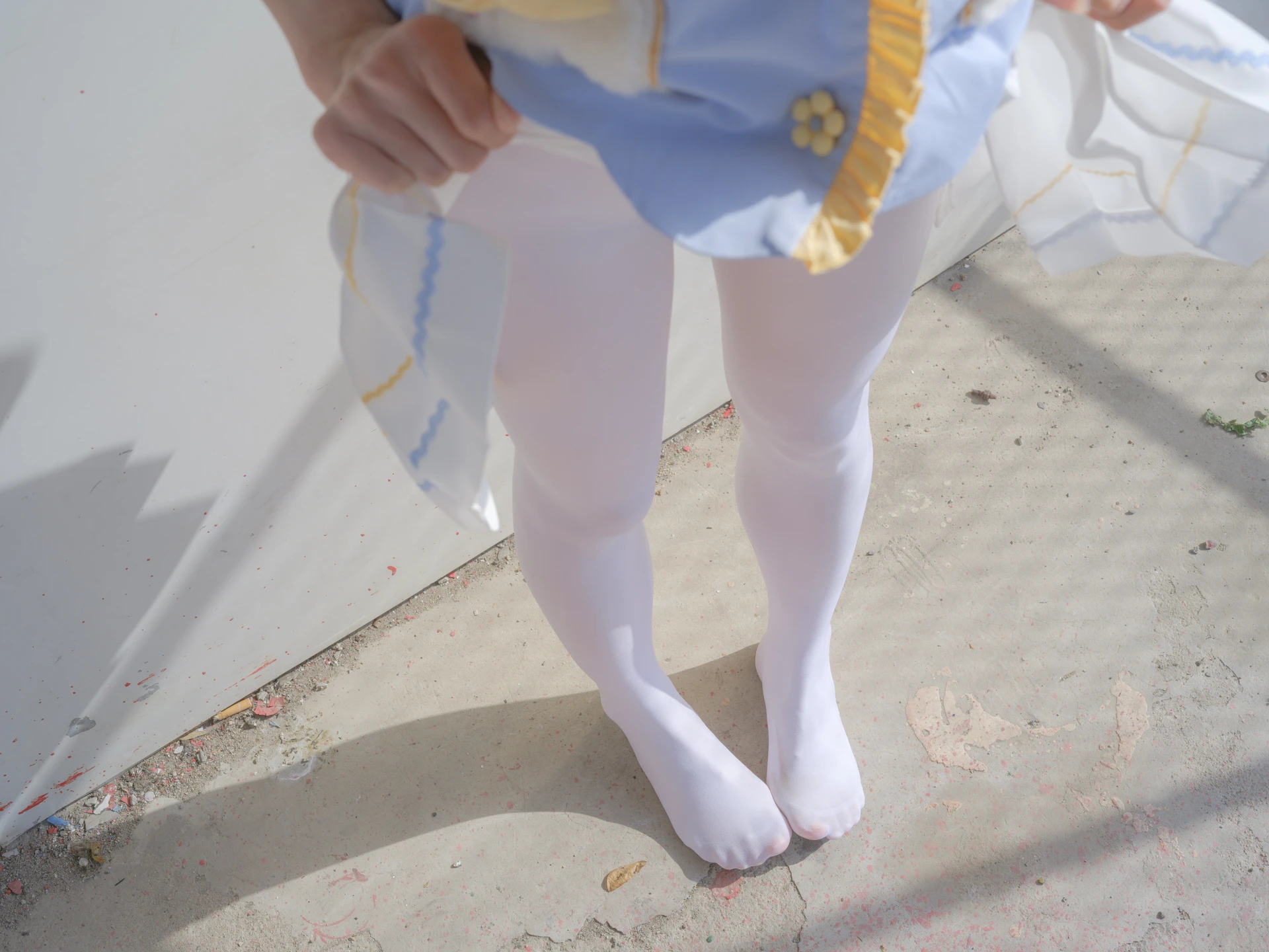 森萝财团 春雪-07E 4K 双马尾白丝可爱JK制服 [115P1V-6.64GB