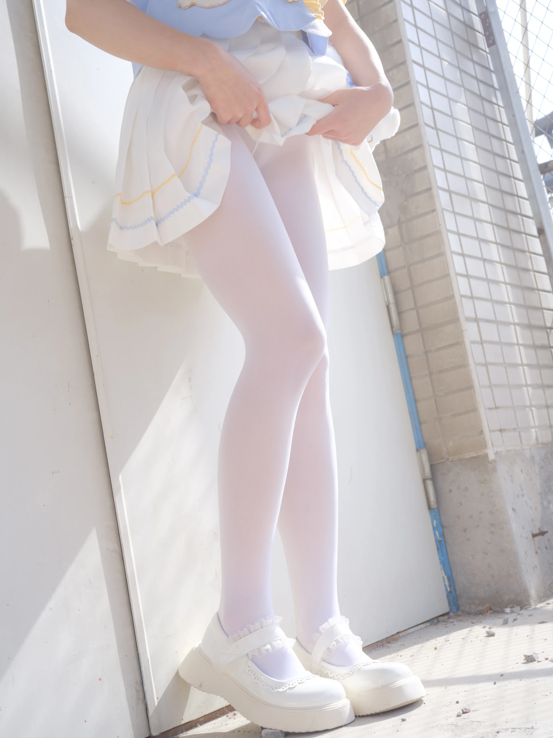 森萝财团 春雪-07E 4K 双马尾白丝可爱JK制服 [115P1V-6.64GB