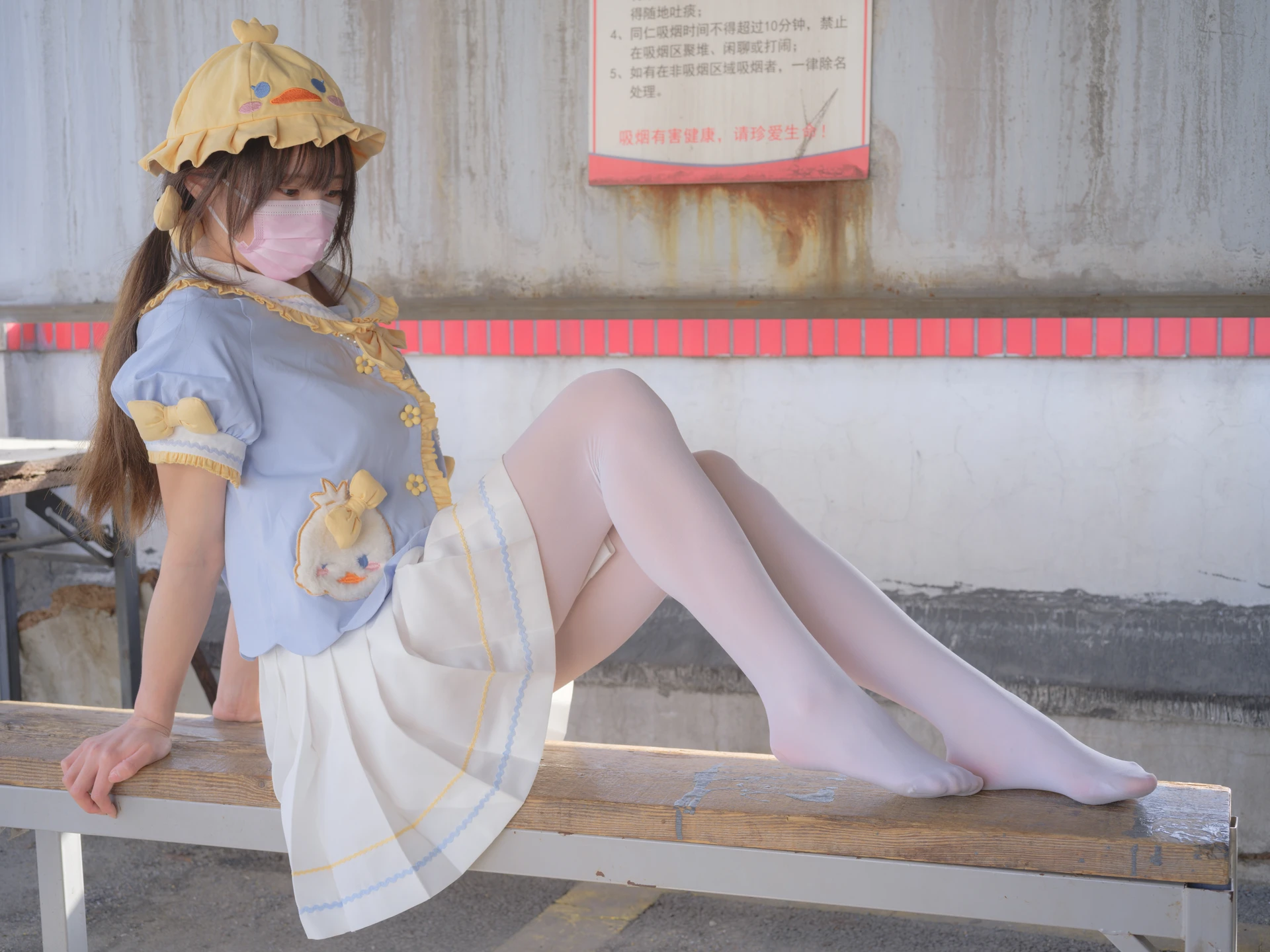 森萝财团 春雪-07E 4K 双马尾白丝可爱JK制服 [115P1V-6.64GB