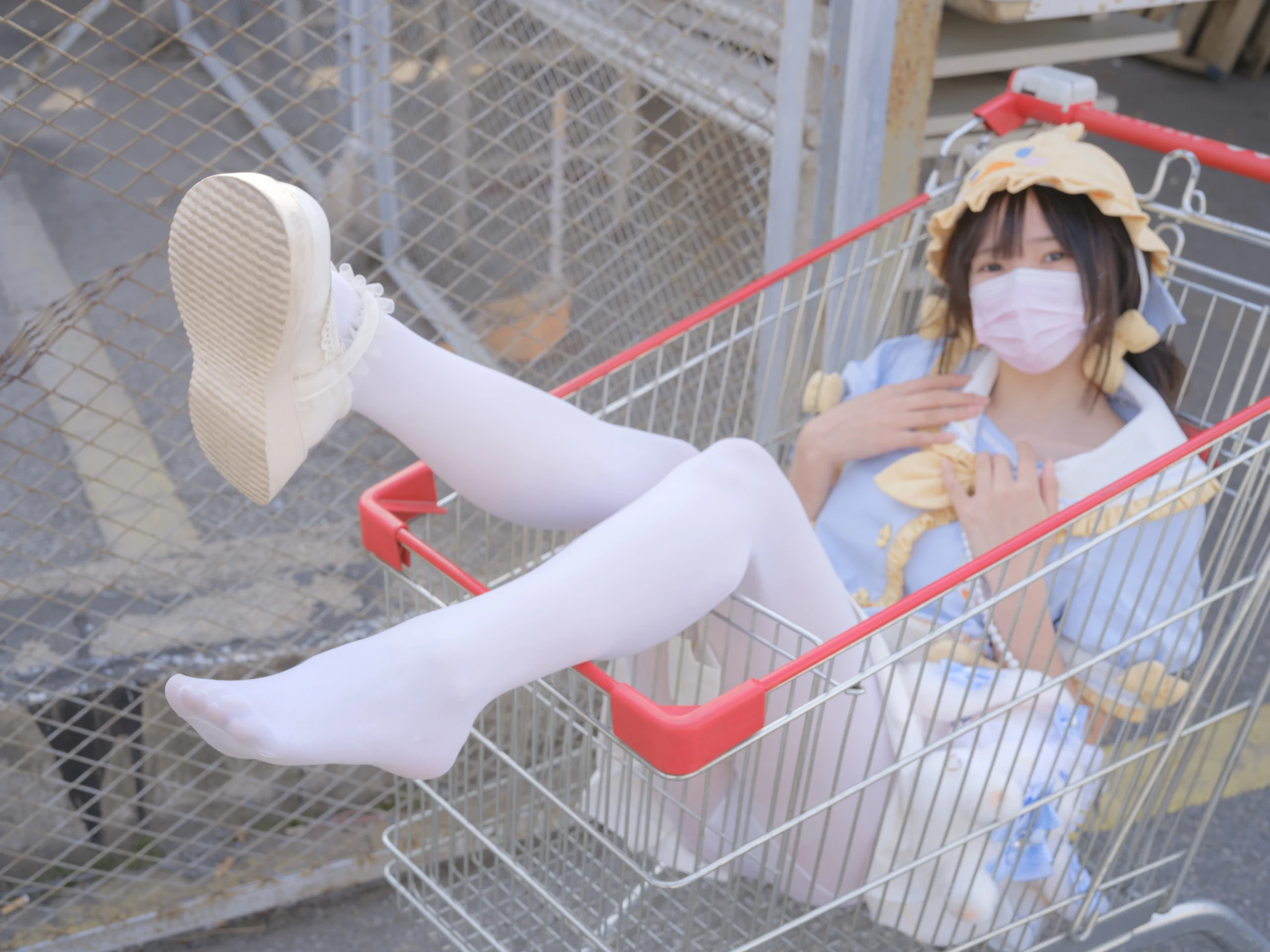 森萝财团 春雪-07E 4K 双马尾白丝可爱JK制服 [115P1V-6.64GB