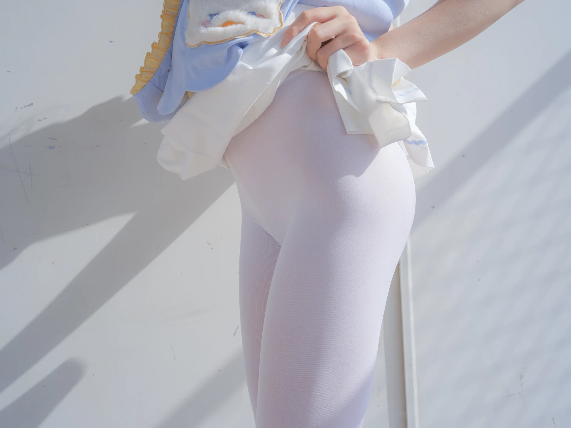 森萝财团 春雪-07E 4K 双马尾白丝可爱JK制服 [115P1V-6.64GB