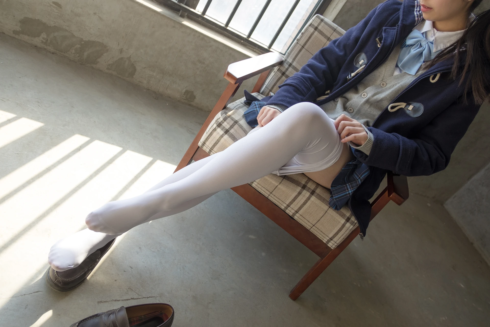 森萝财团 R15-047 [114P-571M]学生装, 森萝财团, 白丝, 美腿