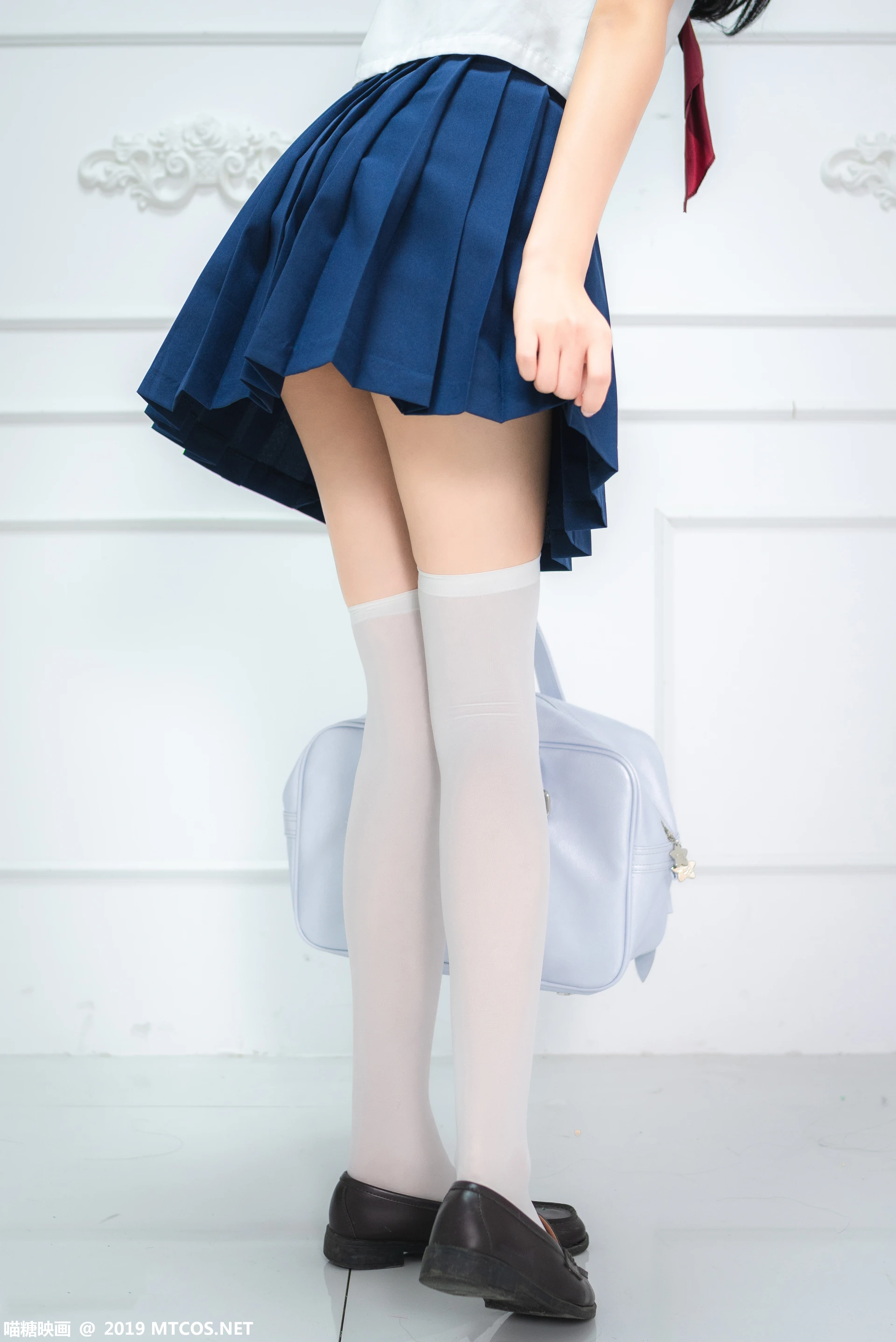 喵糖映画 VOL.012 [44P-379M]制服, 可爱, 喵糖映画, 白丝, 美腿