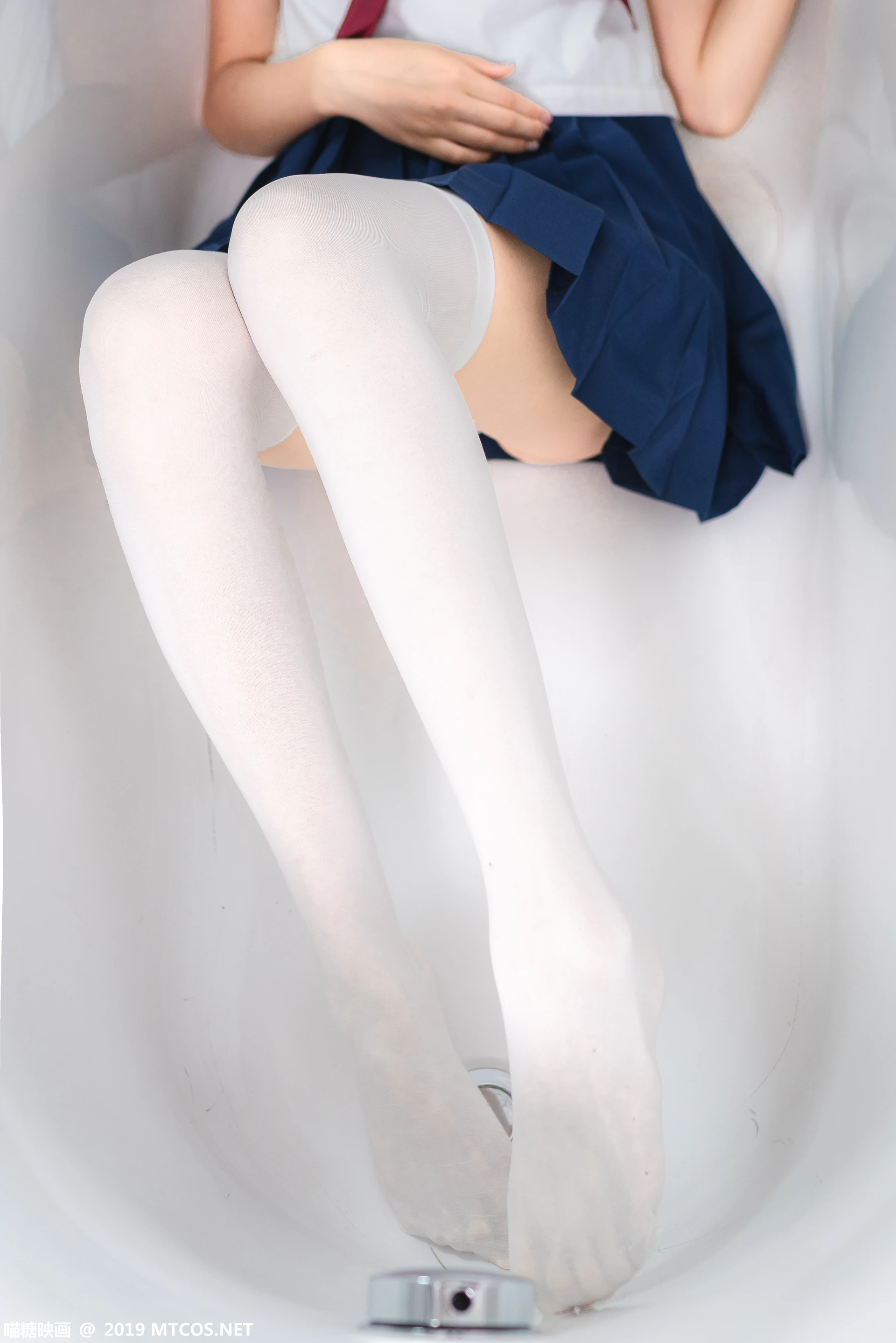 喵糖映画 VOL.012 [44P-379M]制服, 可爱, 喵糖映画, 白丝, 美腿