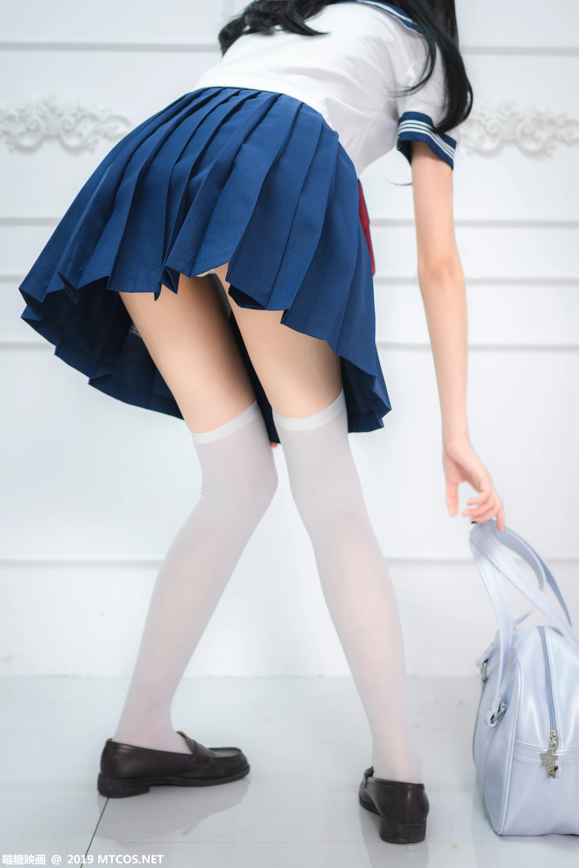 喵糖映画 VOL.012 [44P-379M]制服, 可爱, 喵糖映画, 白丝, 美腿