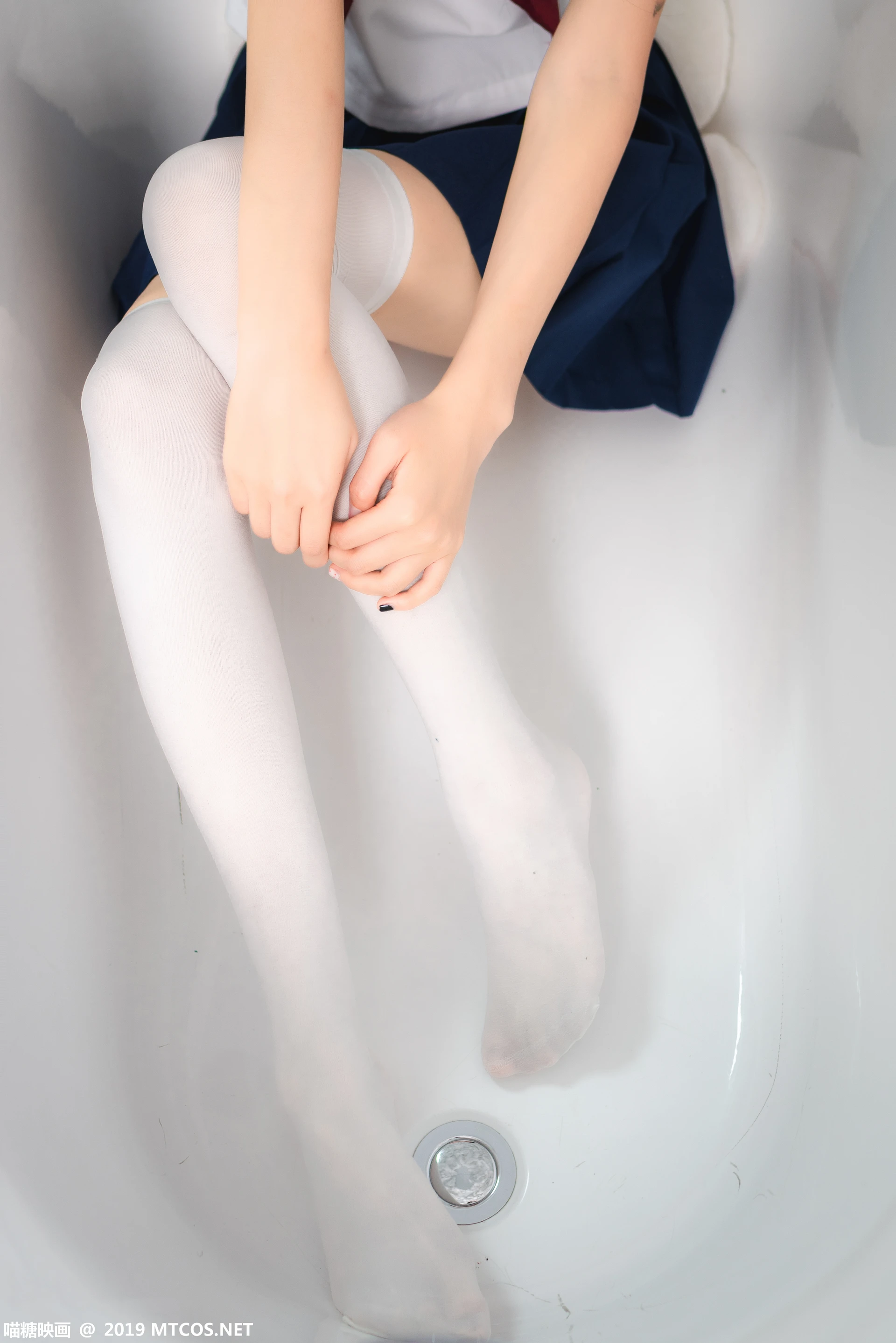 喵糖映画 VOL.012 [44P-379M]制服, 可爱, 喵糖映画, 白丝, 美腿