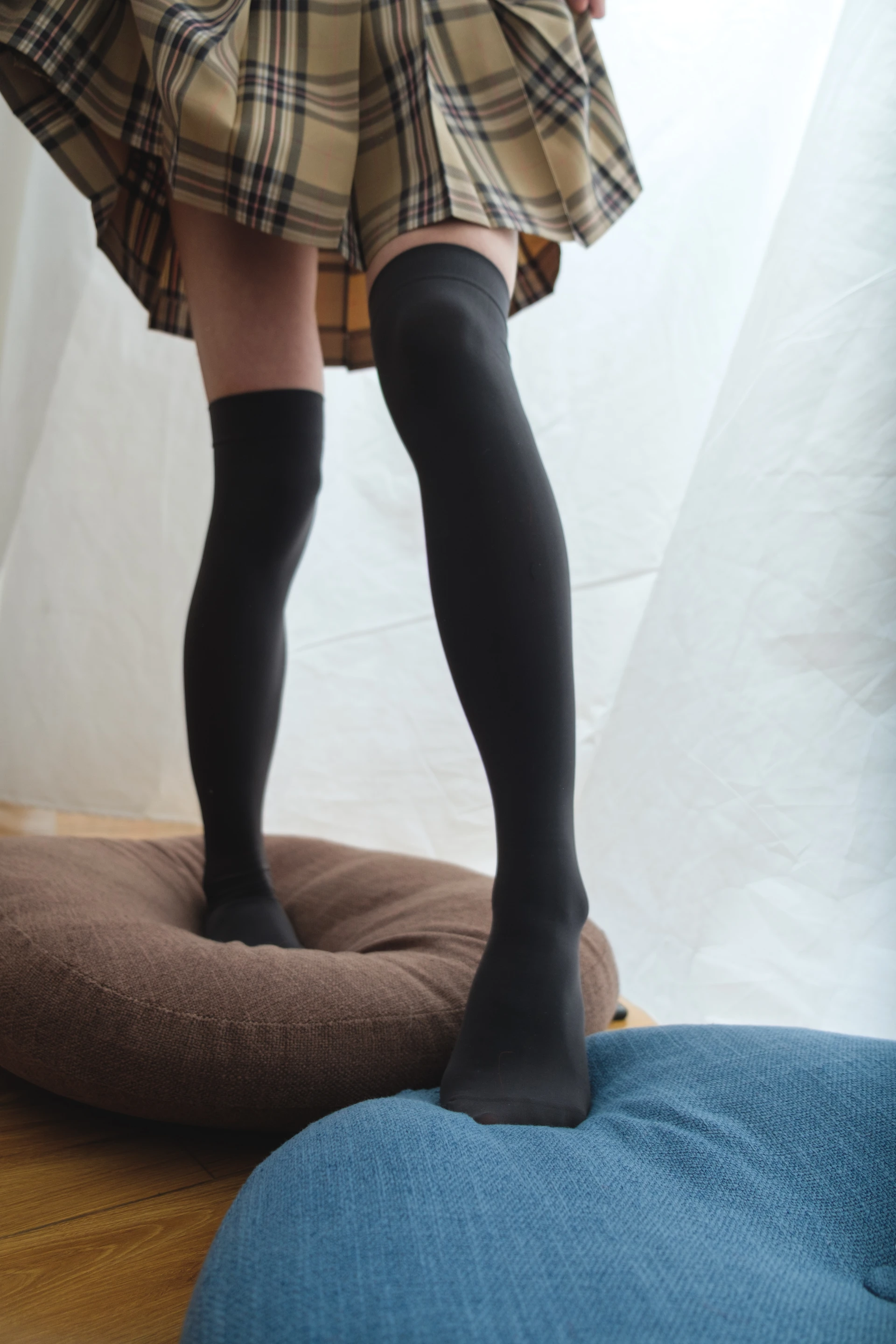 喵写真 R15-005 [80P1V-969M]可爱, 喵写真, 学生装, 美腿, 黑丝