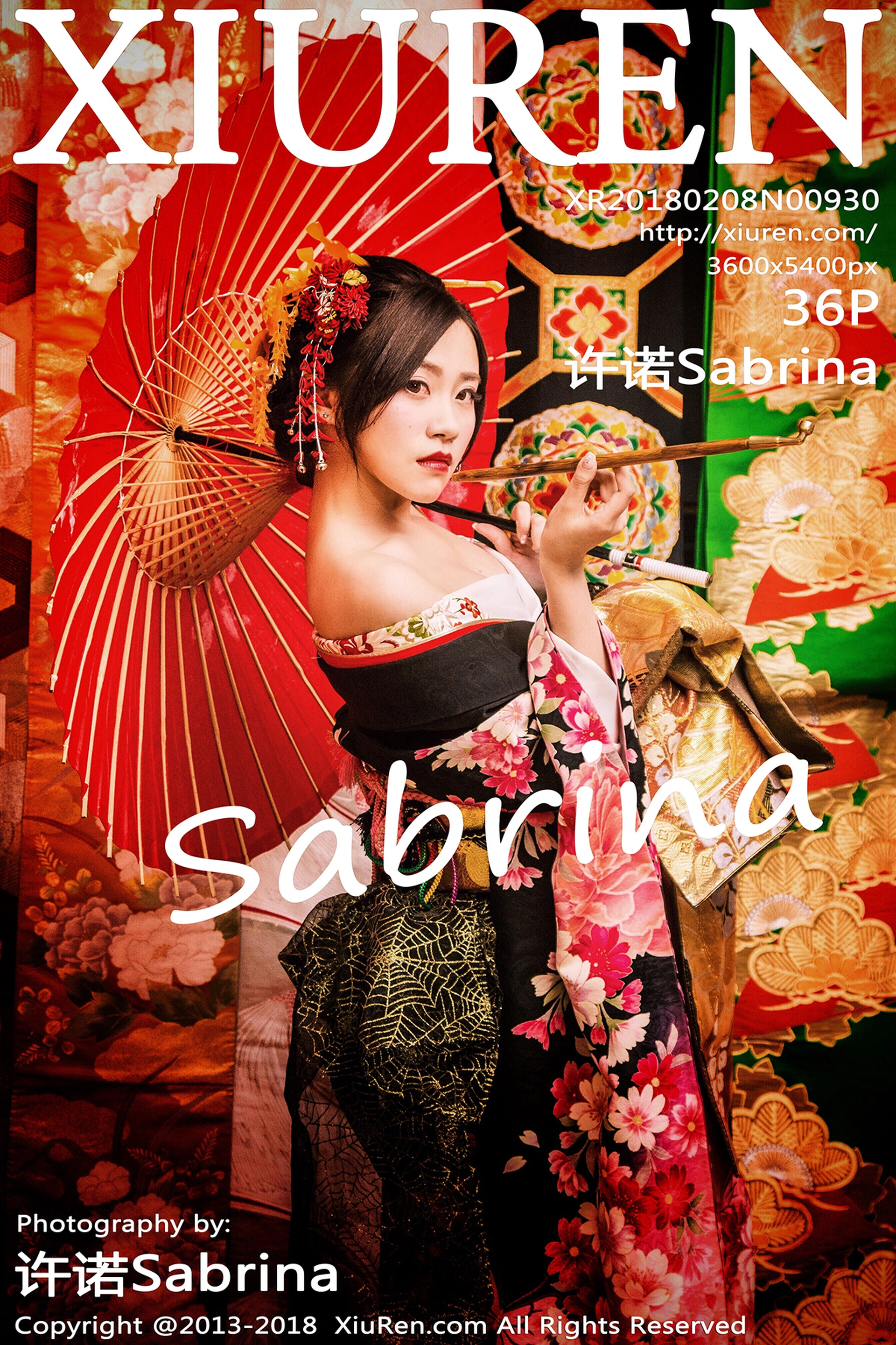 XiuRen秀人网 2018.02.08 No.930 许诺Sabrina[36+1P63M]