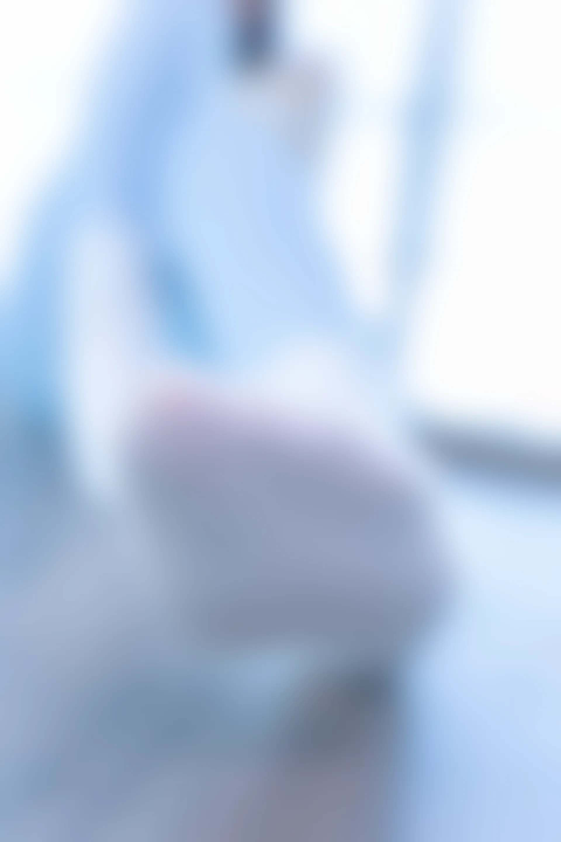 神楽坂真冬 第四季 序号7：《蓝白格》 [75P-170MB]内衣, 瑜伽服, 神楽坂真冬, 美腿, 美足