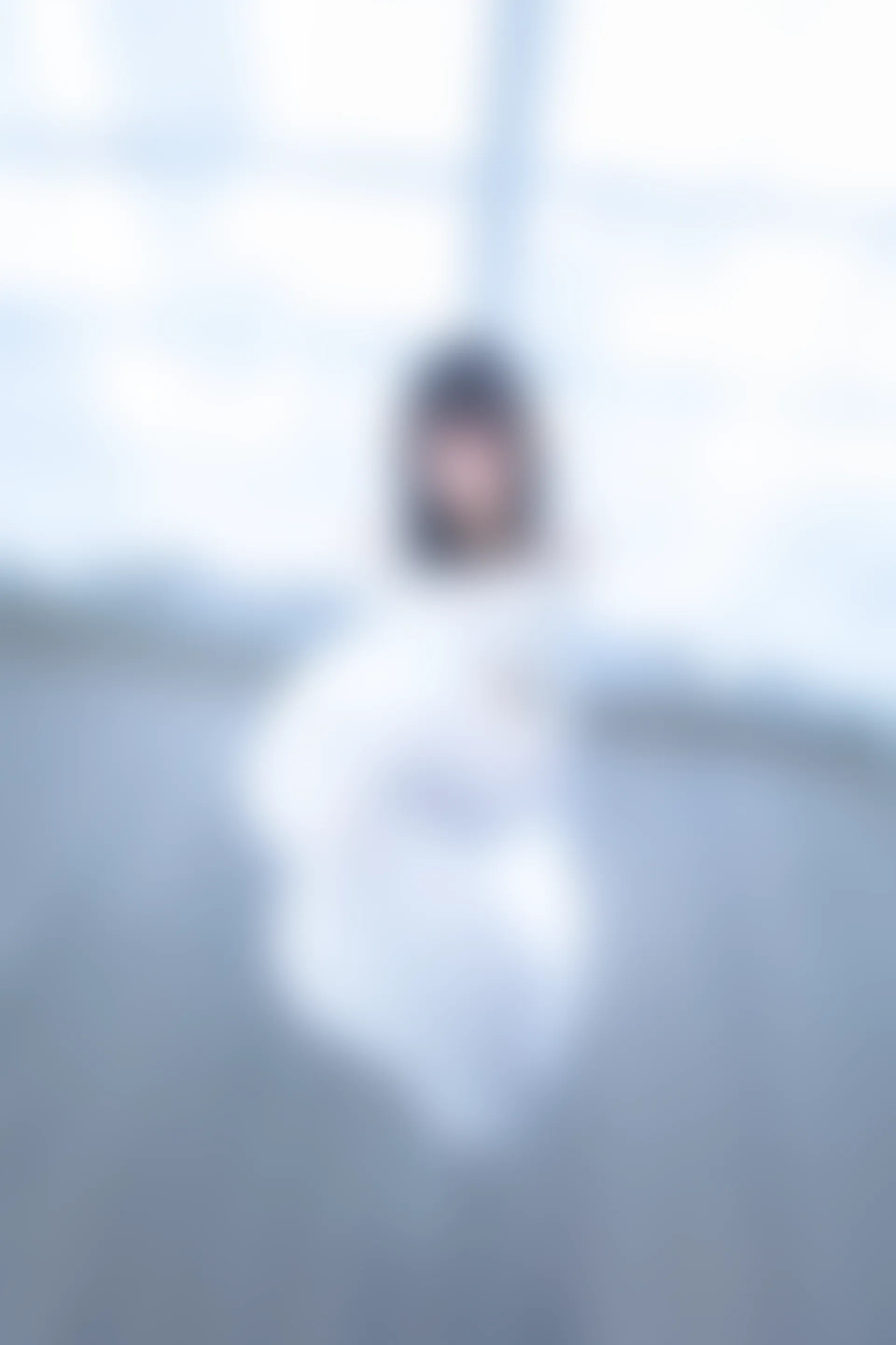 神楽坂真冬 第四季 序号7：《蓝白格》 [75P-170MB]内衣, 瑜伽服, 神楽坂真冬, 美腿, 美足