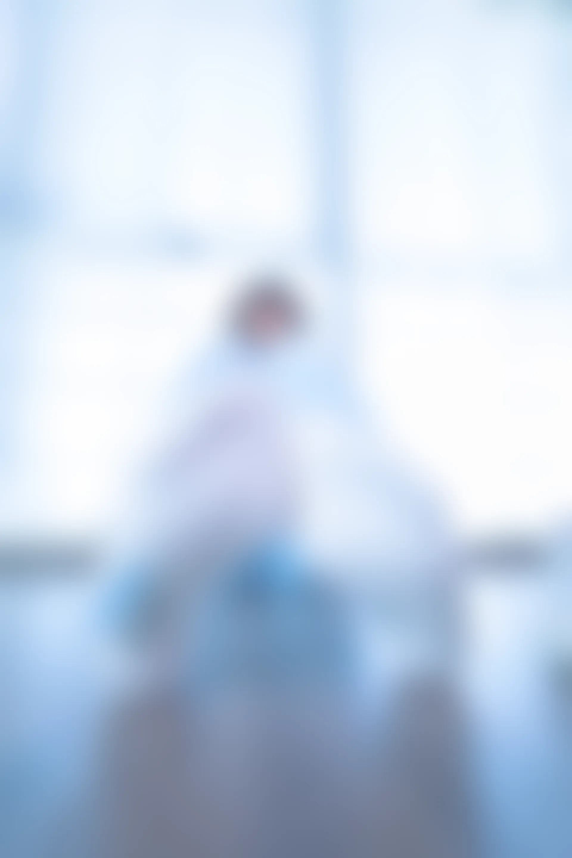 神楽坂真冬 第四季 序号7：《蓝白格》 [75P-170MB]内衣, 瑜伽服, 神楽坂真冬, 美腿, 美足